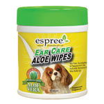 Espree Ear Care - Aloe Wipes - 60 units