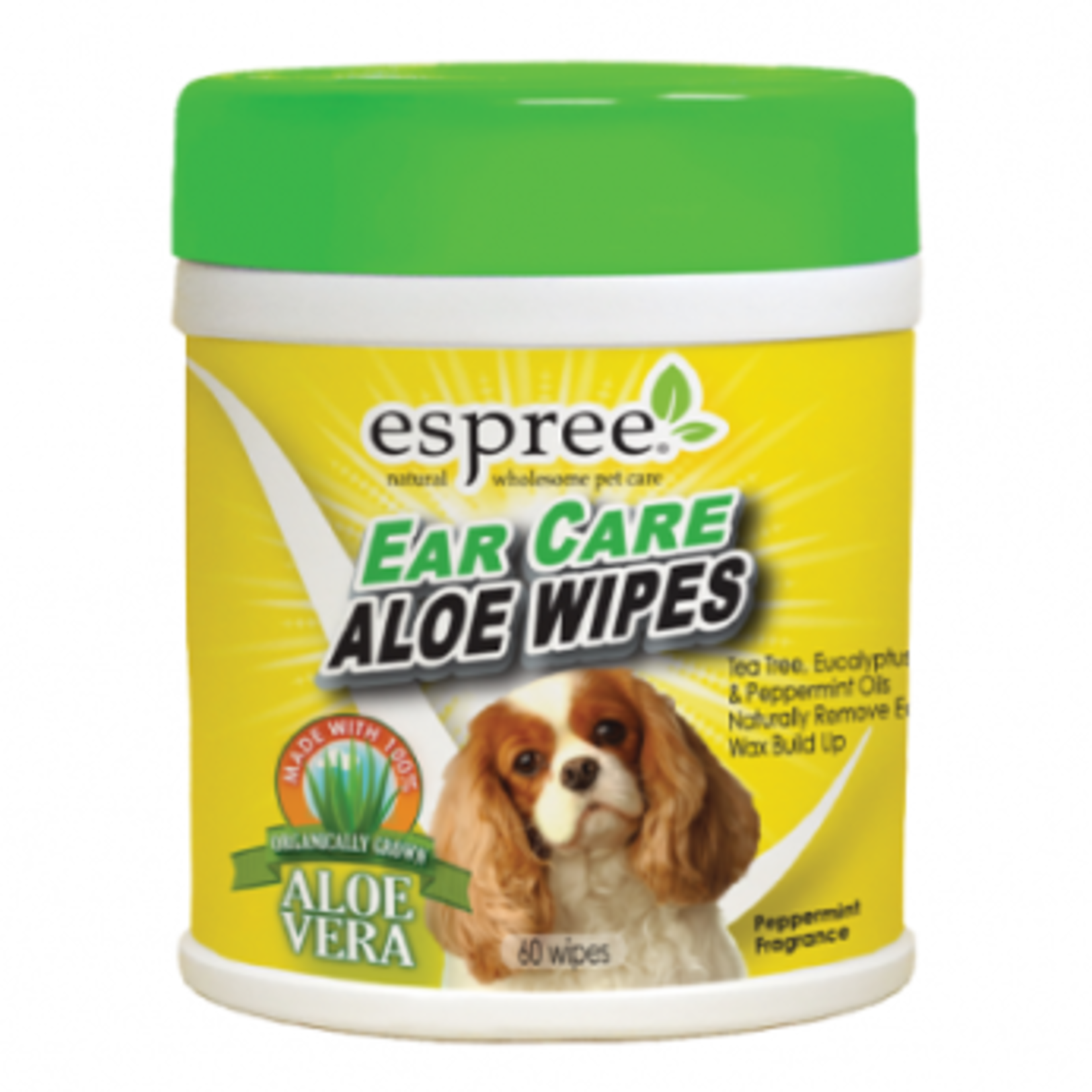 Espree Ear Care - Aloe Wipes - 60 units