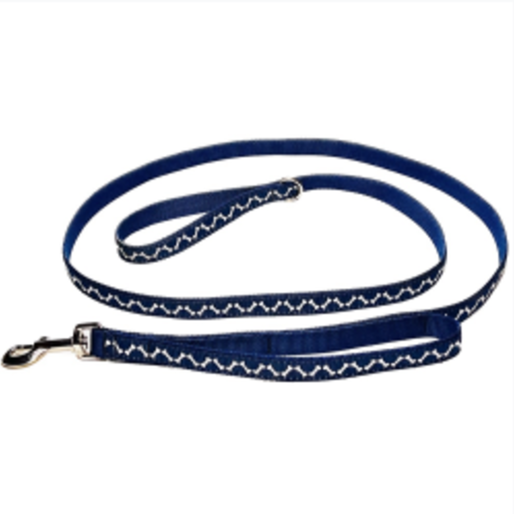 Hunter Brand Patterned Nylon Leash with Traffic Handle - 6 ft