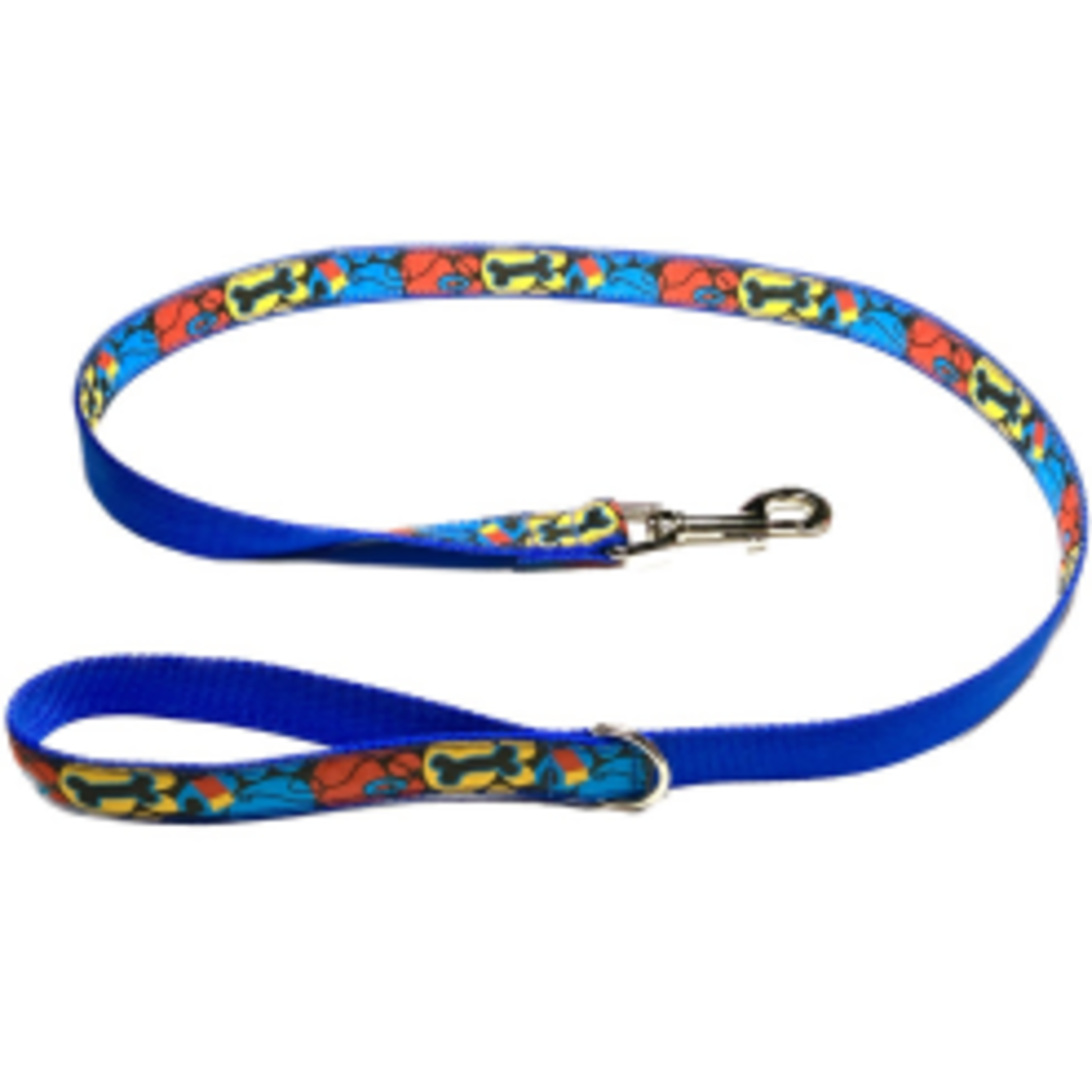 Hunter Brand Patterned Leash - 3/4 in x 4 ft