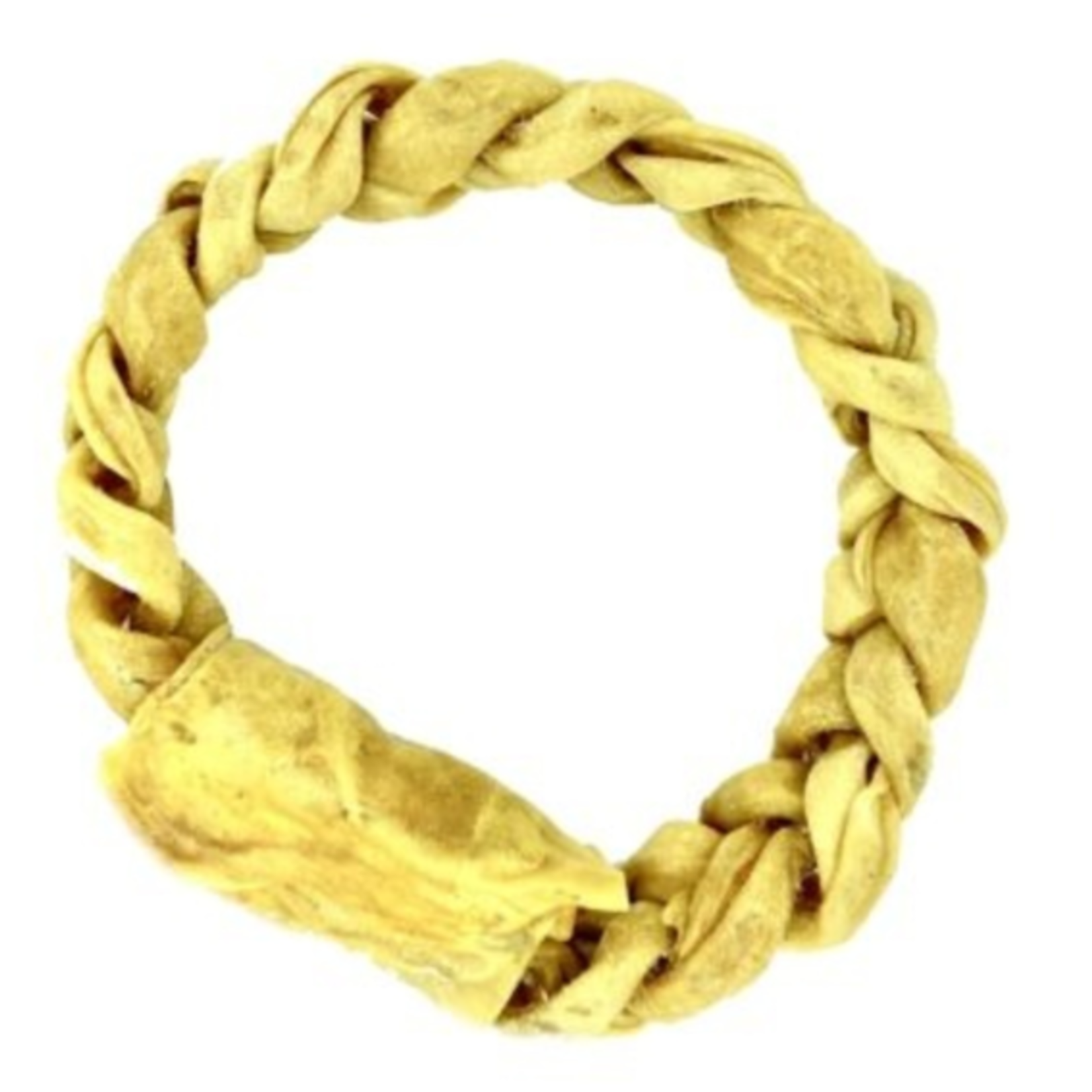 Nature"s own Braided Buffalo Cheek Donut - About 8 in