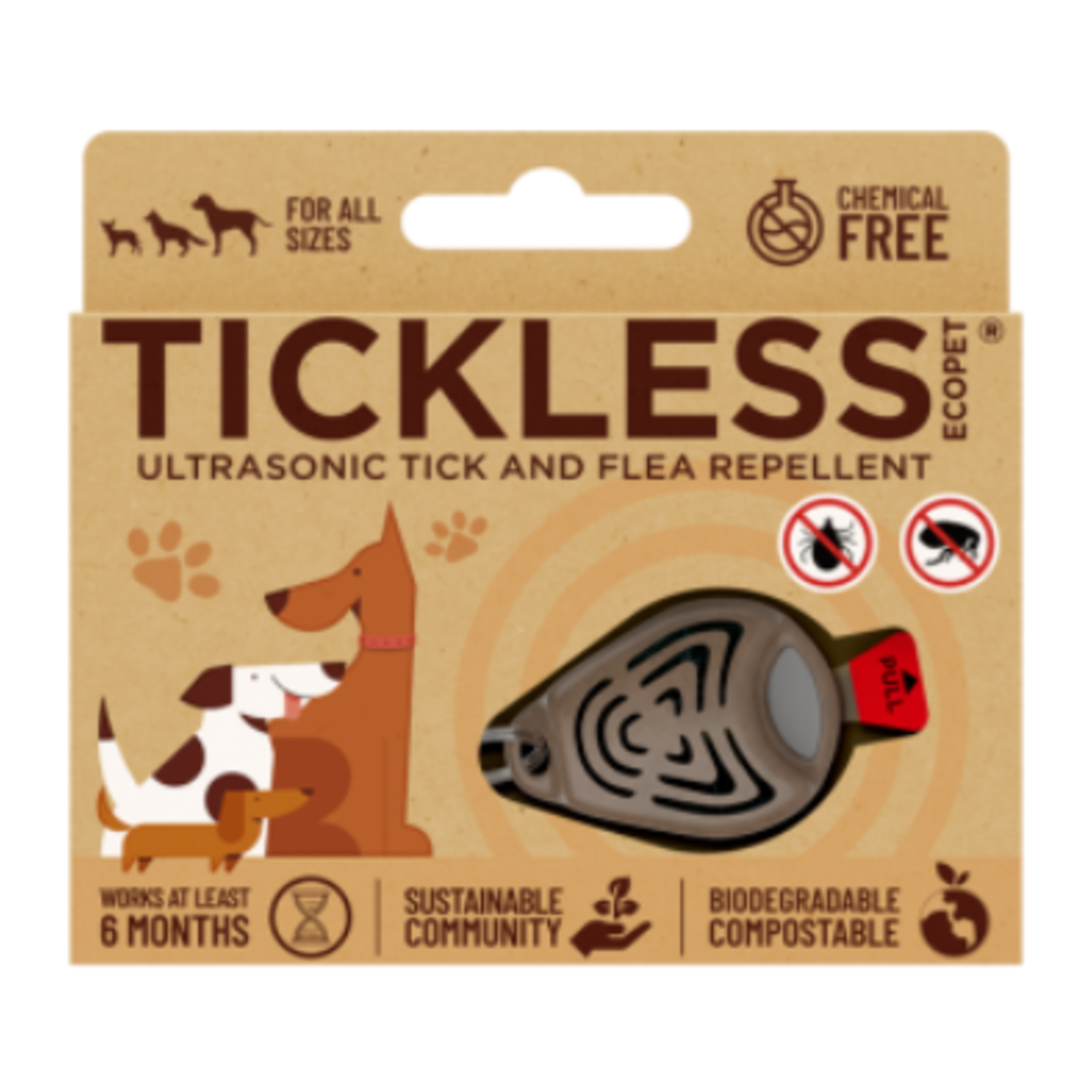 Tickless ECO Pet - Répulsif ultrasonique contre les tiques et les puces