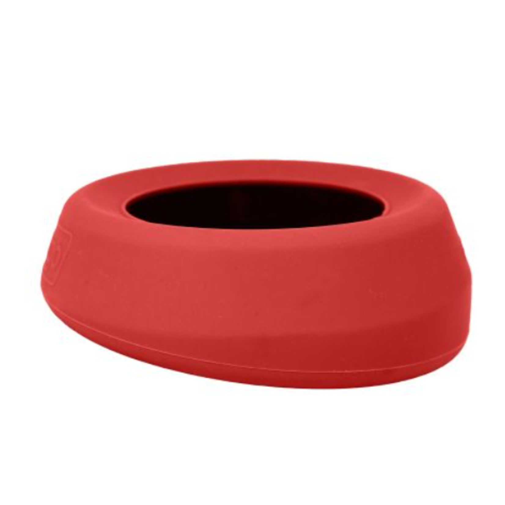 Water Bowl - Silicone - For Car - Anti-Splash - 24 oz - Red