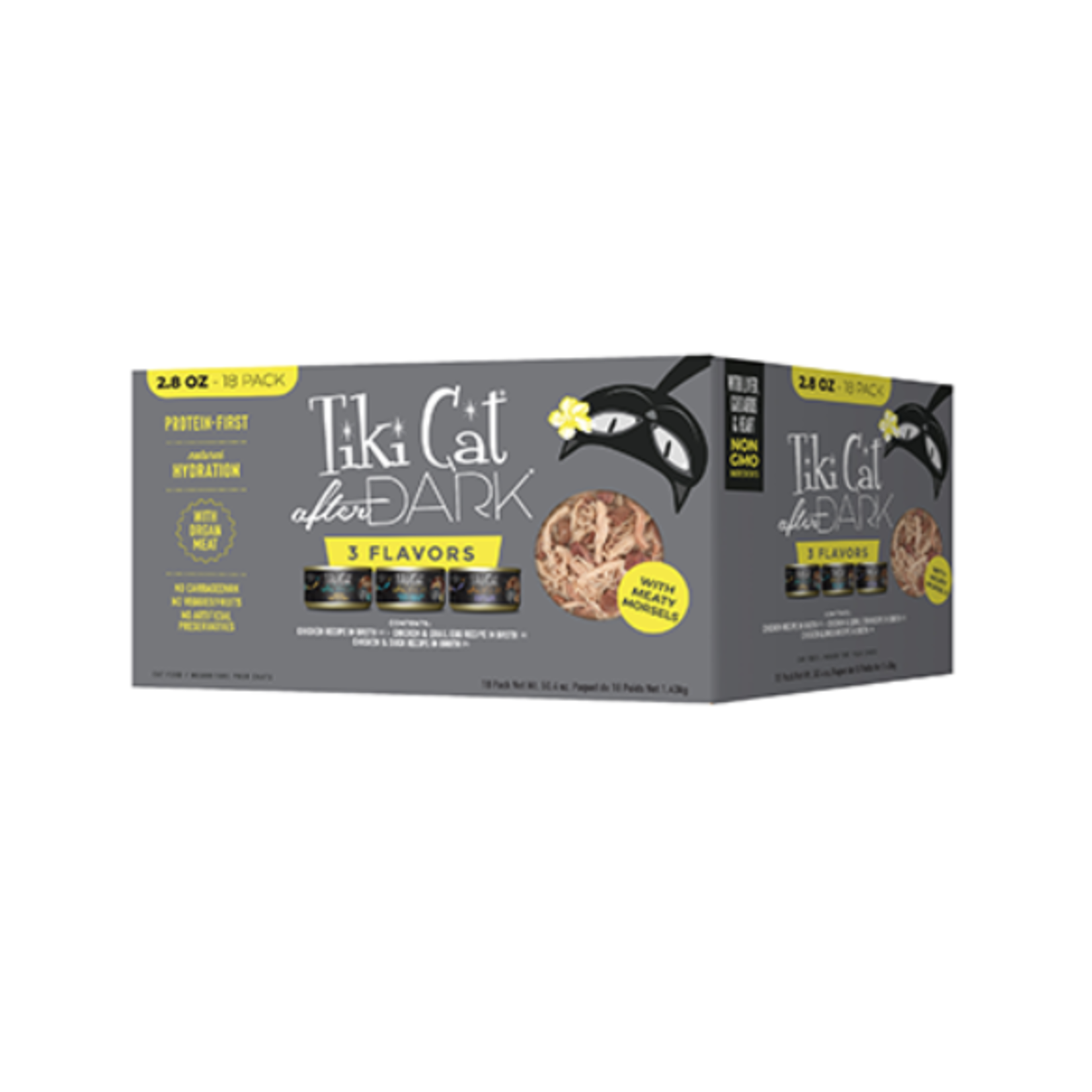 Tiki Cat La nuit tombée - Boite d'aliments entiers Variés - 2,8 oz