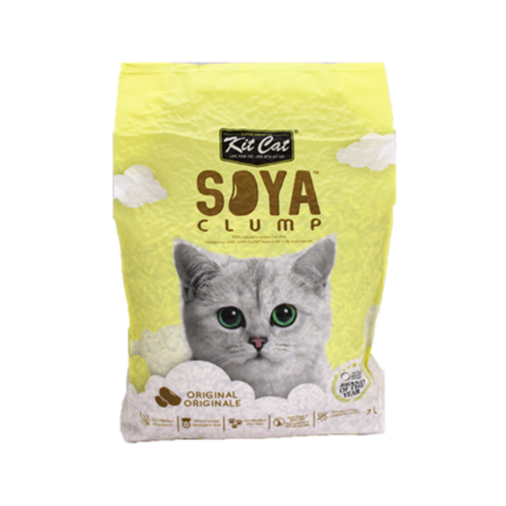 Kit Cat Soja agglomérante - Original - 5,5 lbs