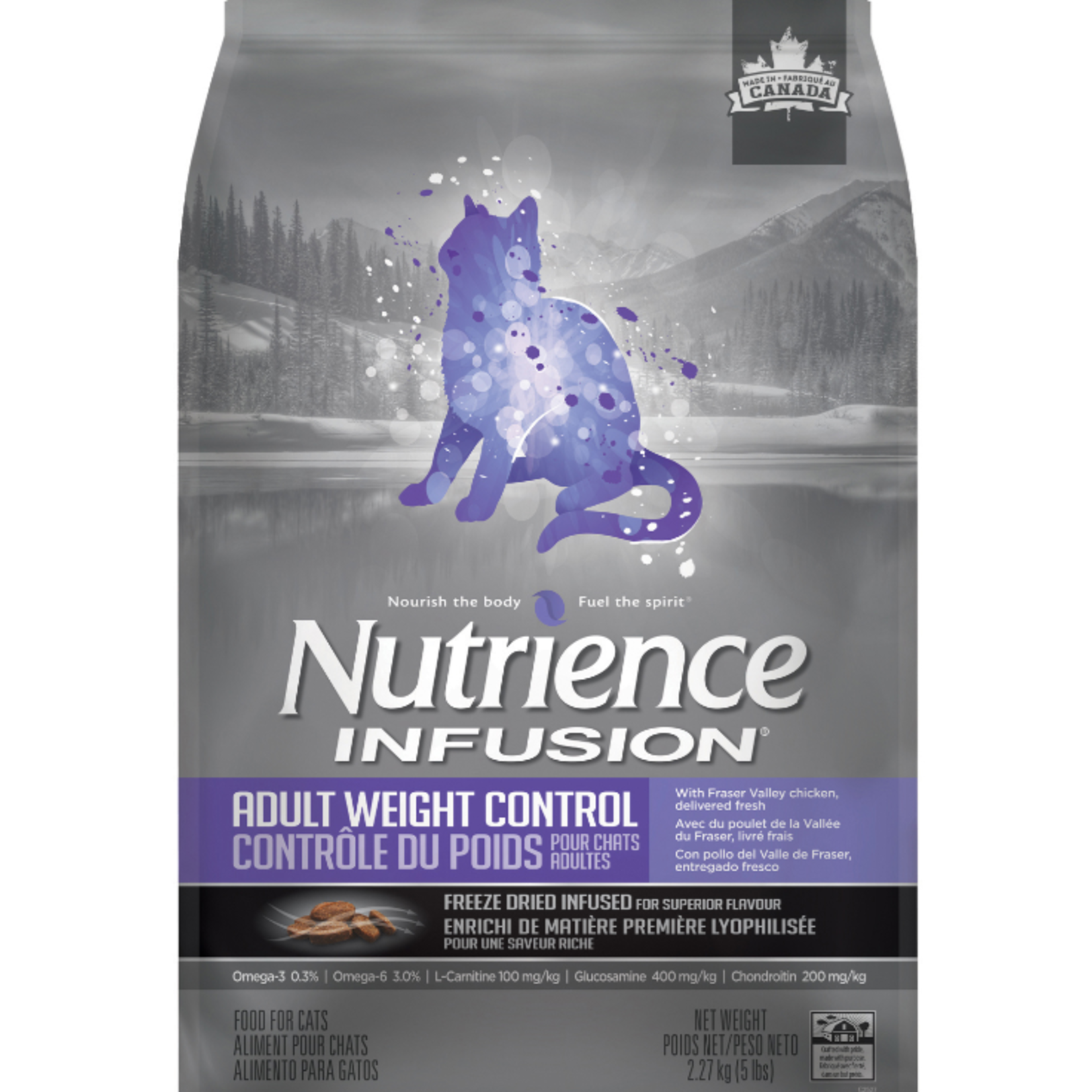 Nutrience Infusion - Contrôle du poids - Poulet - 5 lbs