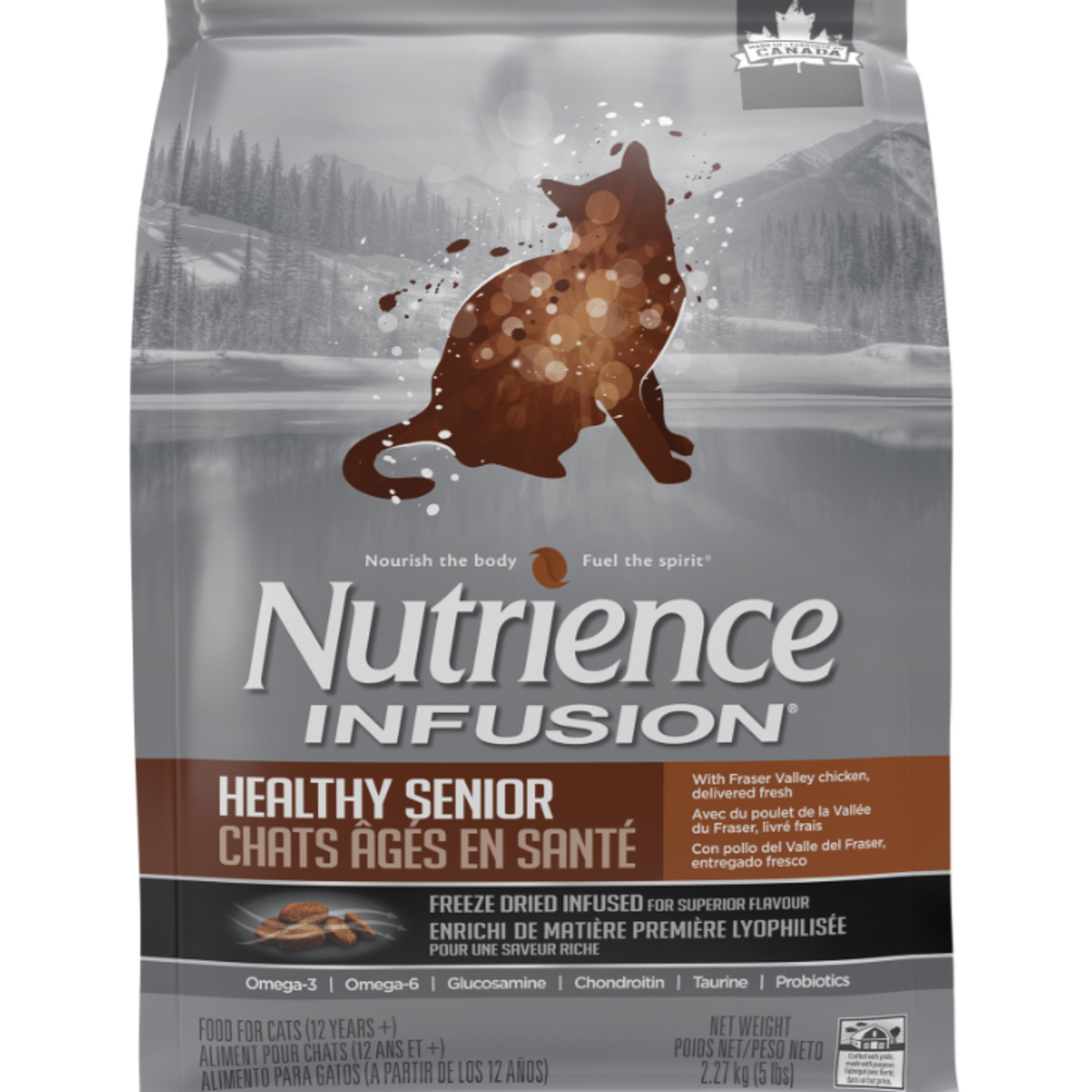 Nutrience Infusion - Chat Senior en Santé - Poulet - 5 lbs