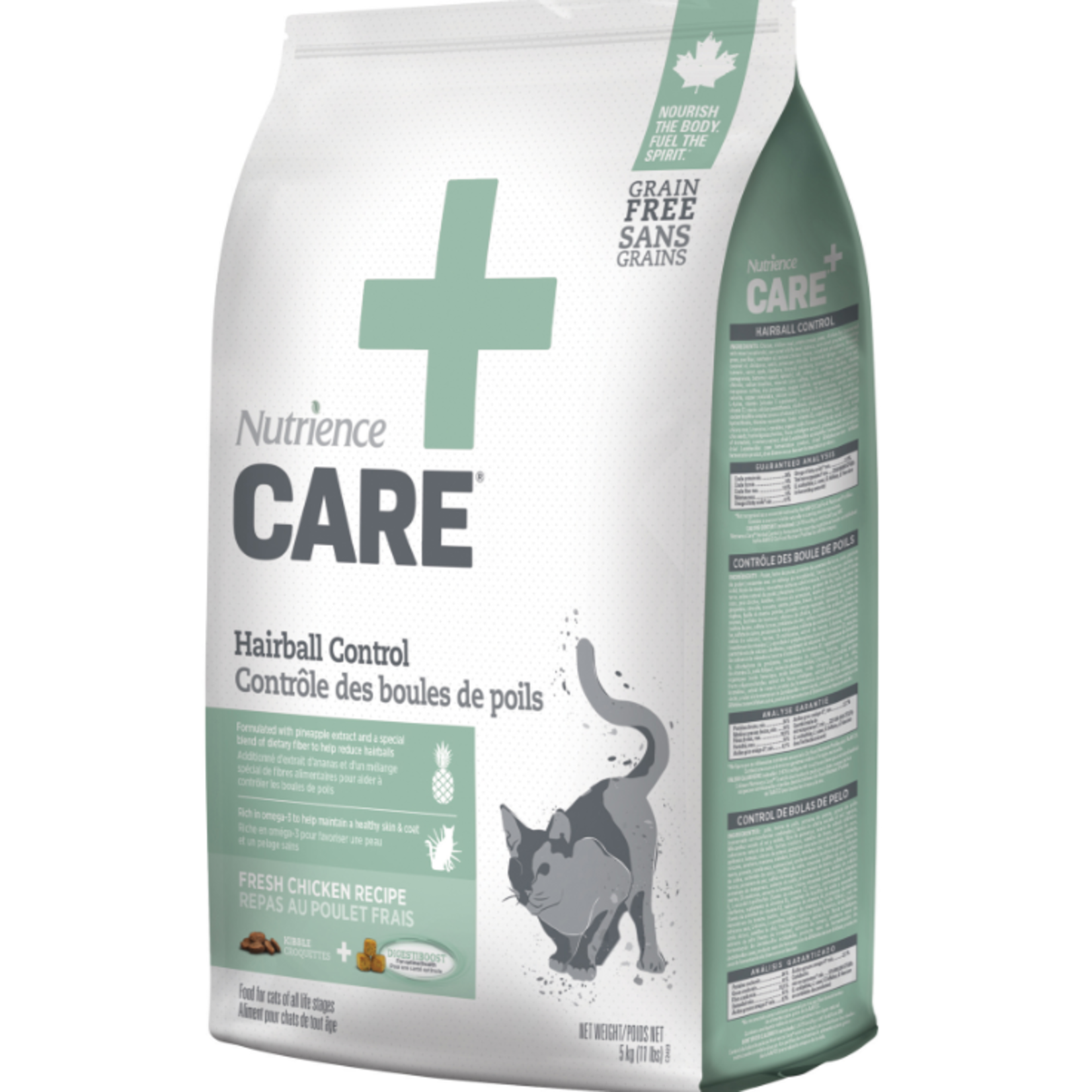 Nutrience Care - Contrôle des boules de poils - 11 lbs