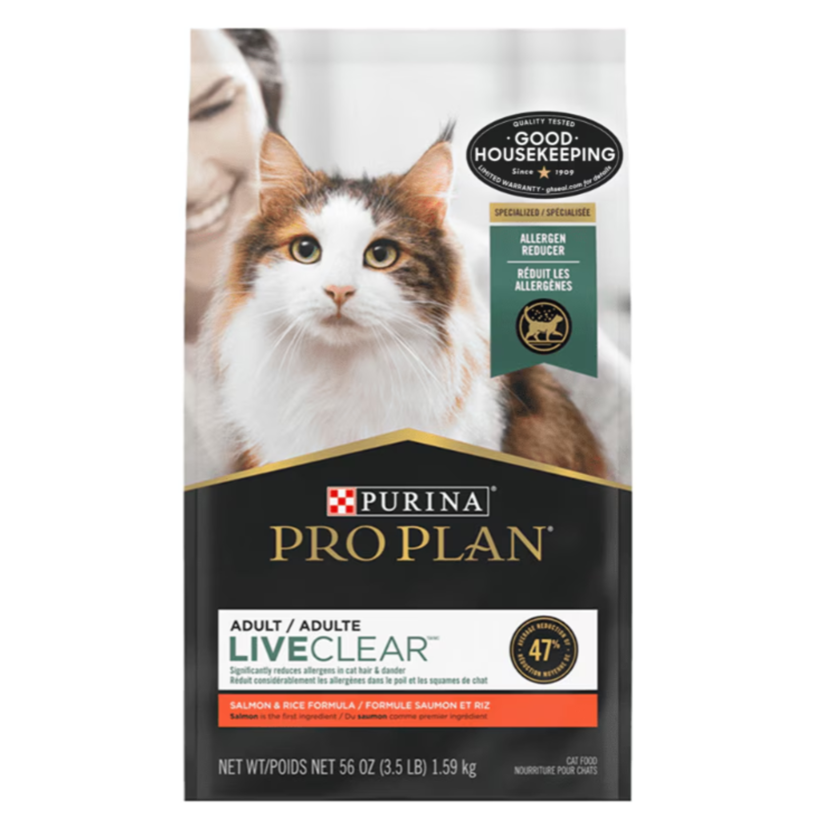 Purina ProPlan - Specialized Allergen-Reducing LiveClear - Kitten - Chicken & Rice - 3.2 lbs