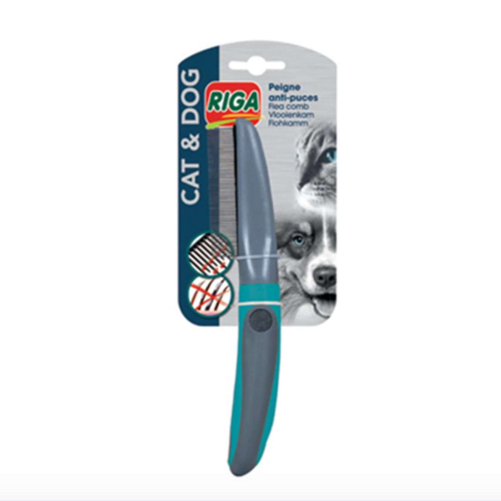 RIGA Comb anti-flea - Cat & Dog