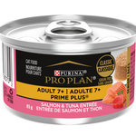 Purina Pro Plan - Adulte 7+ Prime Plus - Saumon et au thon - 85 g