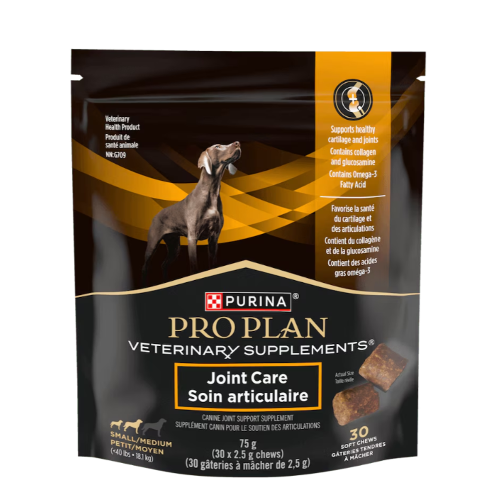 Purina Soins des articulations - Canine - Supplément probiotique - 75 g