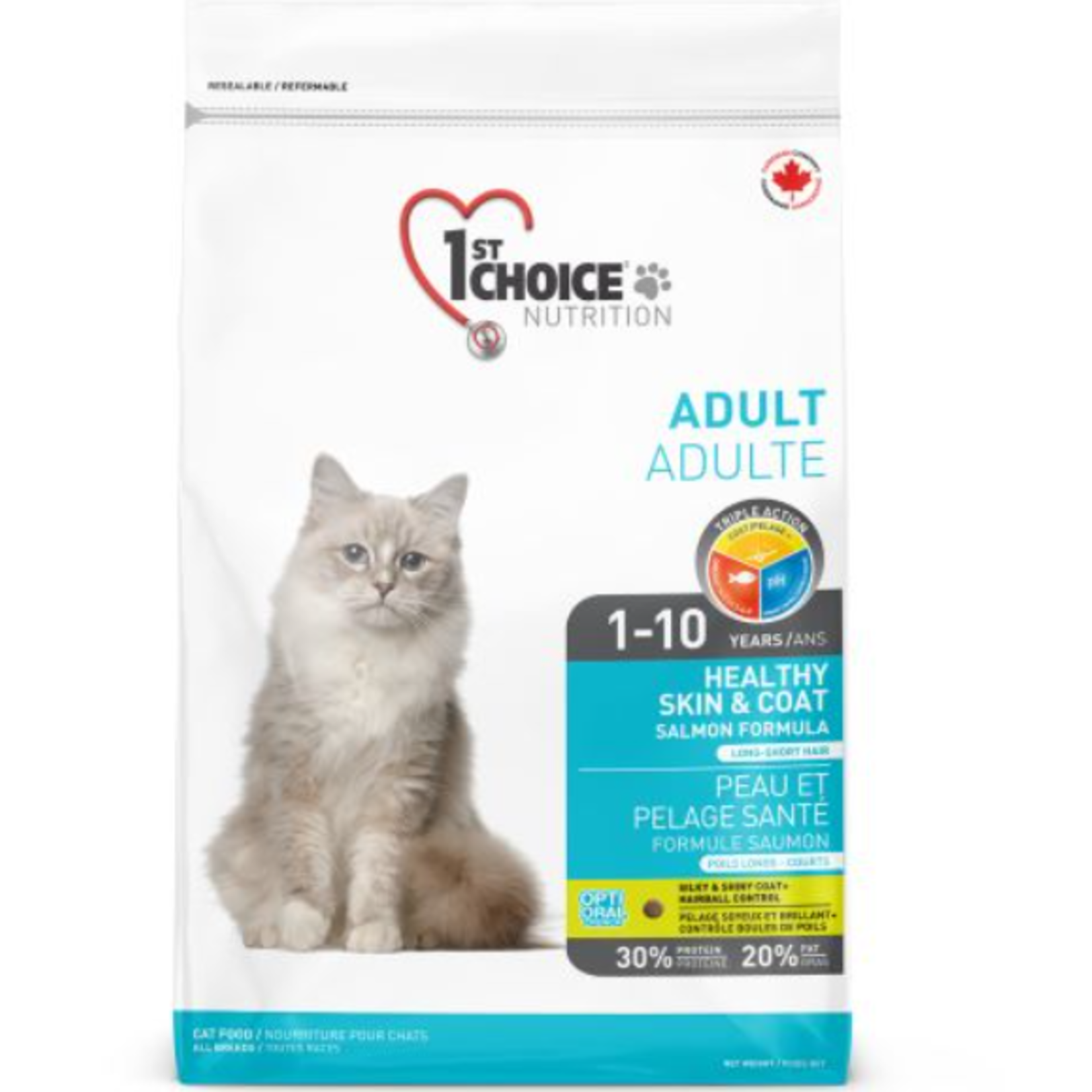 1st Choice Peau et pelage en santé - Saumon - 12 lbs