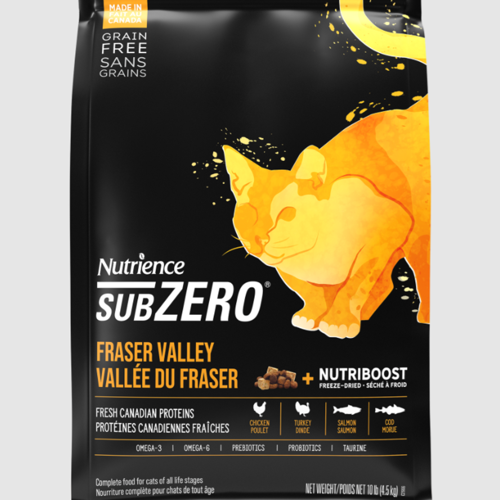 Nutrience Subzero - S Grains - Vallée du Fraser - 10 lbs