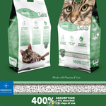 Demavic Litière bentonite - Zéro poussière - 8 kg