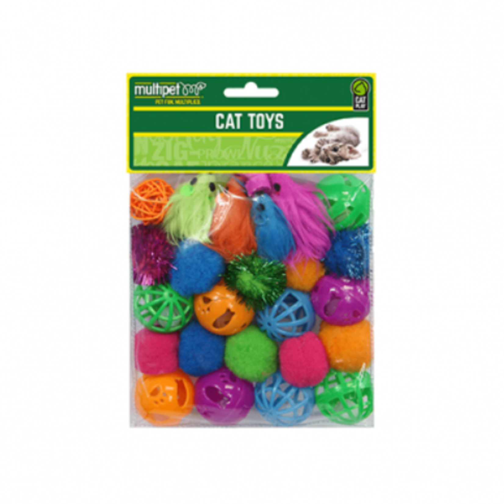MultiPet Value Pack - 24 fun assorted toys