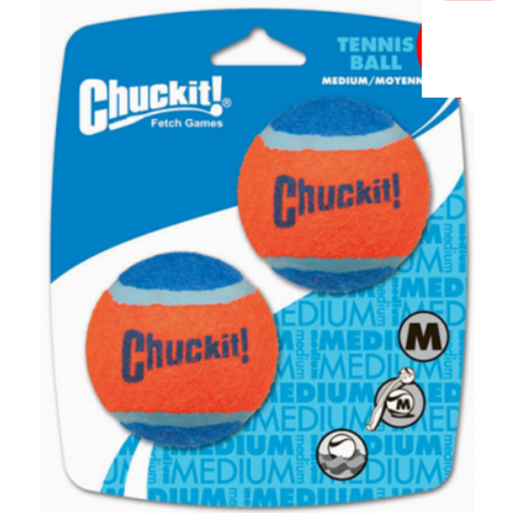 Chuck It! Tennis Ball - Medium  - Pack of 2