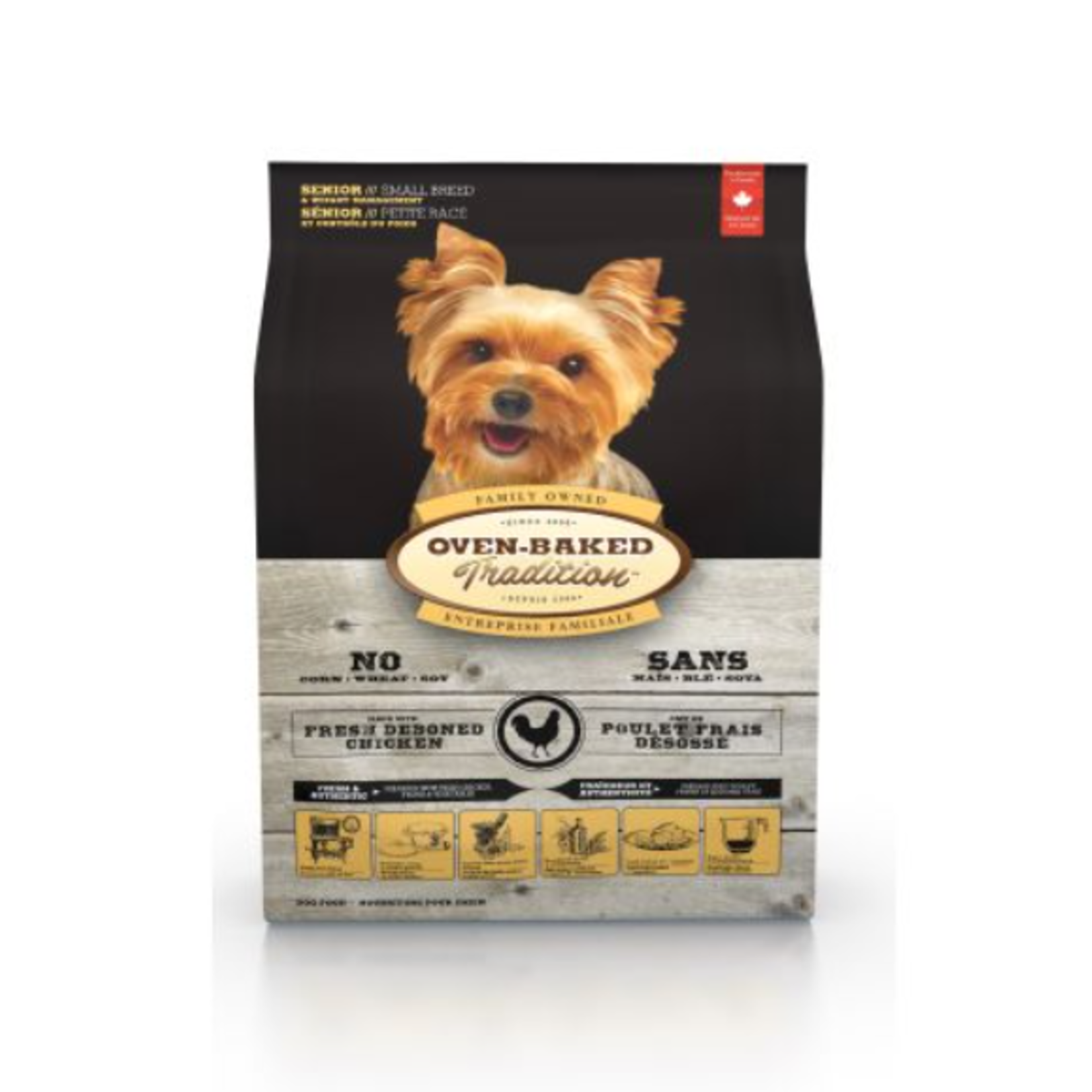 Oven-Baked For Small Breed - Senior & Weight Control - Chicken - 5 lbs