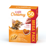 Catit Creamy Lickable Cat Treat - Chicken & Liver Flavour - Pack of 50