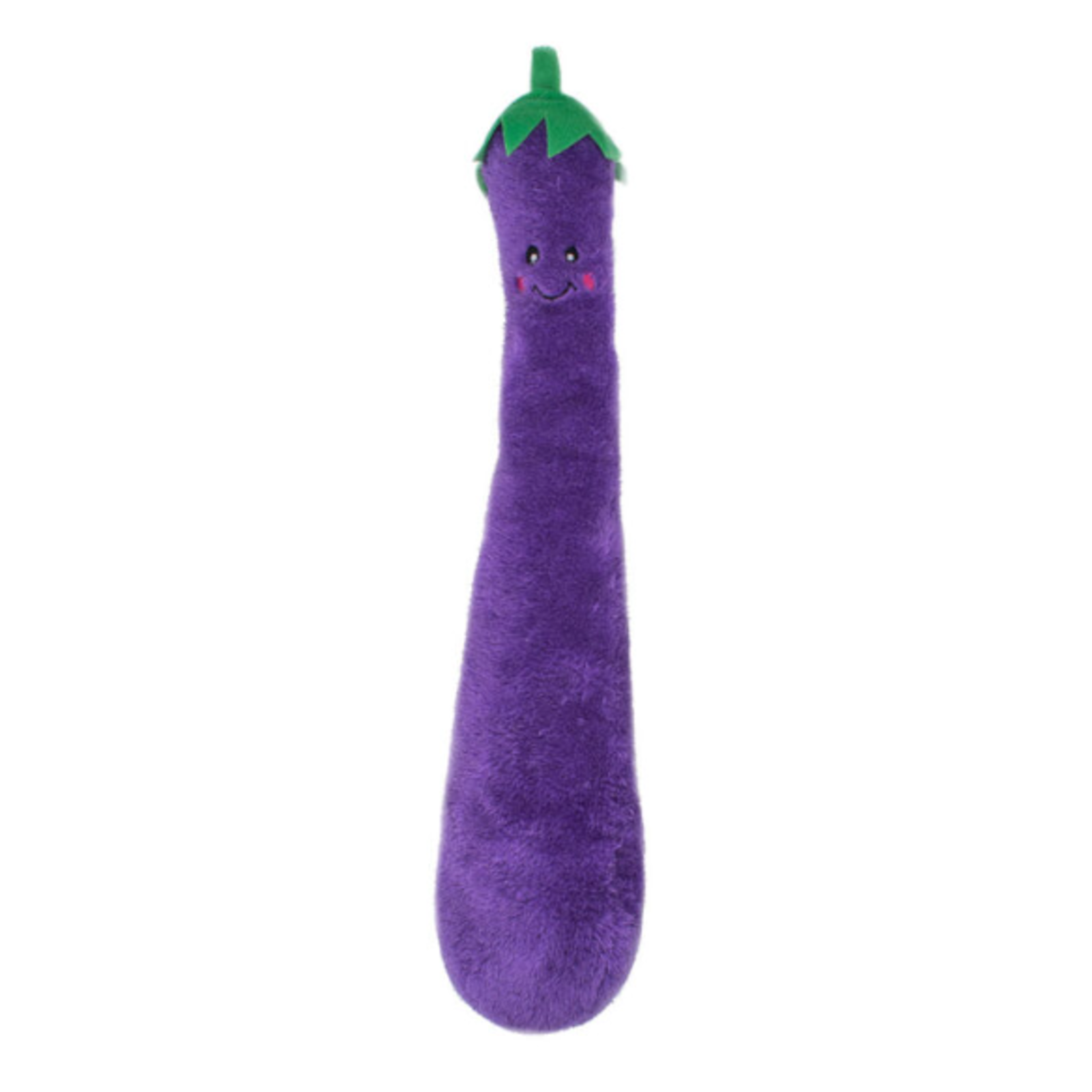 ZippyPaws Jigglerz Plush – 19 inch Eggplant