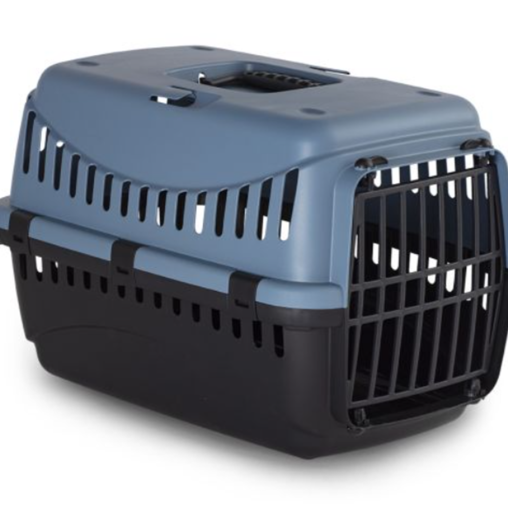 Bergamo Transporteur Gipsy Eco avec porte plastique - Blue Lagoon - Large - 58x38x38 cm