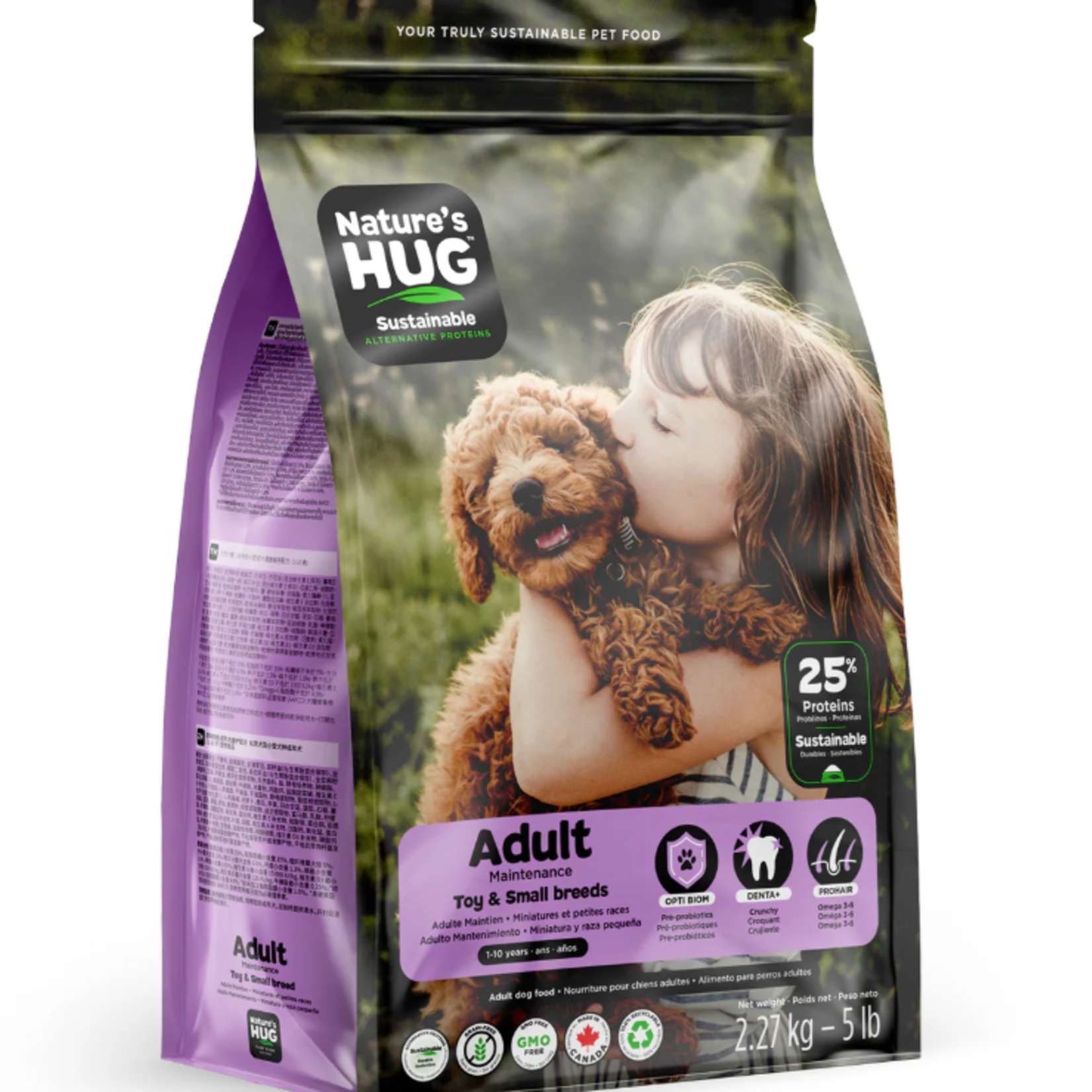 Nature's Hug Adult – Miniature and small breeds - G Free - 20 lbs