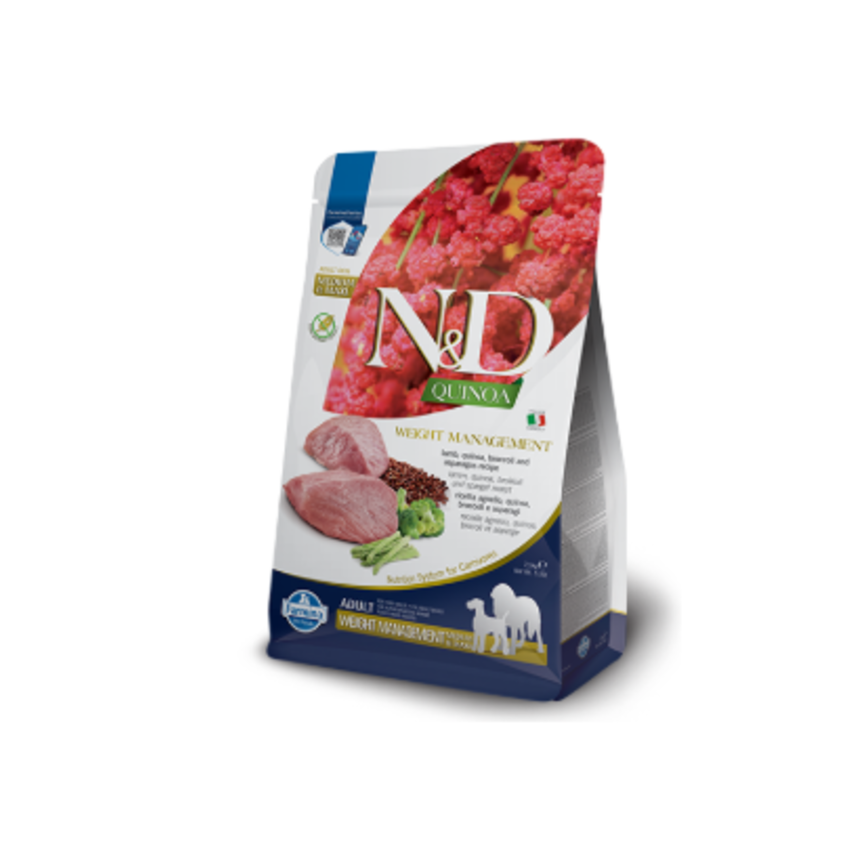 Farmina N&D - Quinoa - Weight Control - Lamb - Medium/Large - 5.5 lbs