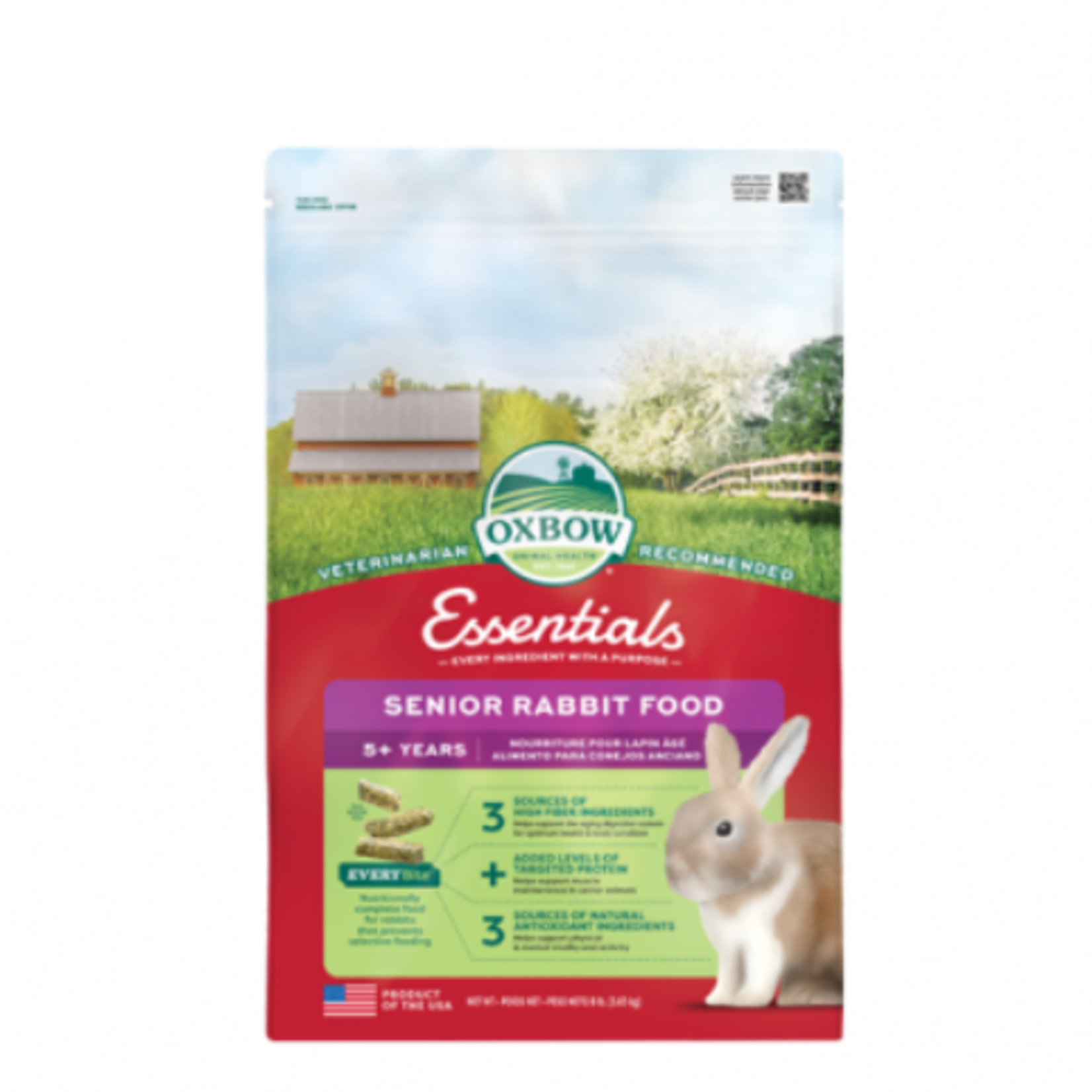 Oxbow Nourriture pour lapins - Seniors - 8 lbs