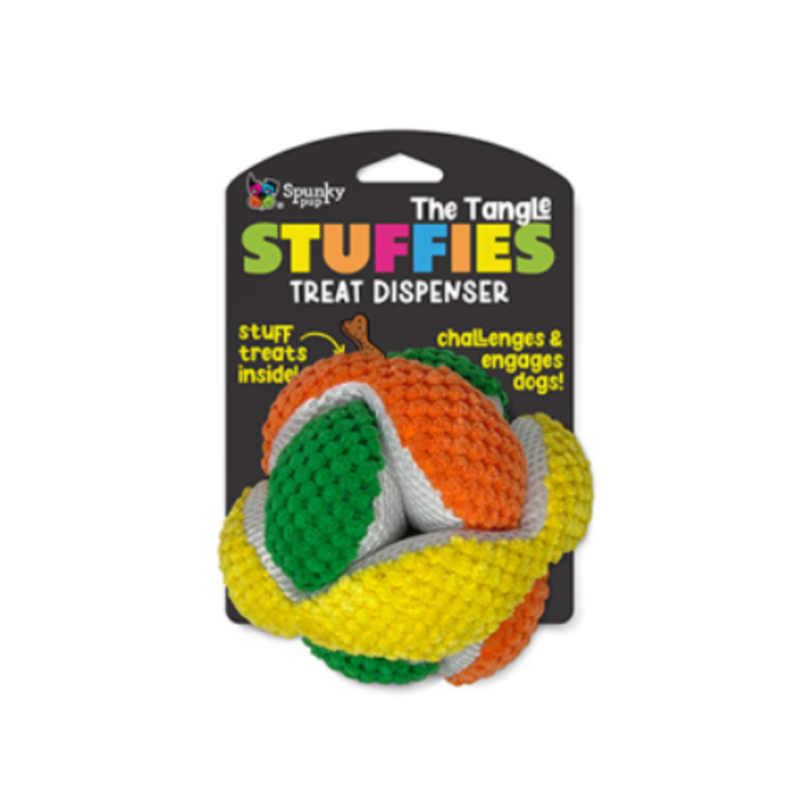 Spunky Pup Stuffies - The Tangle Treat Dispensing Plush Toy