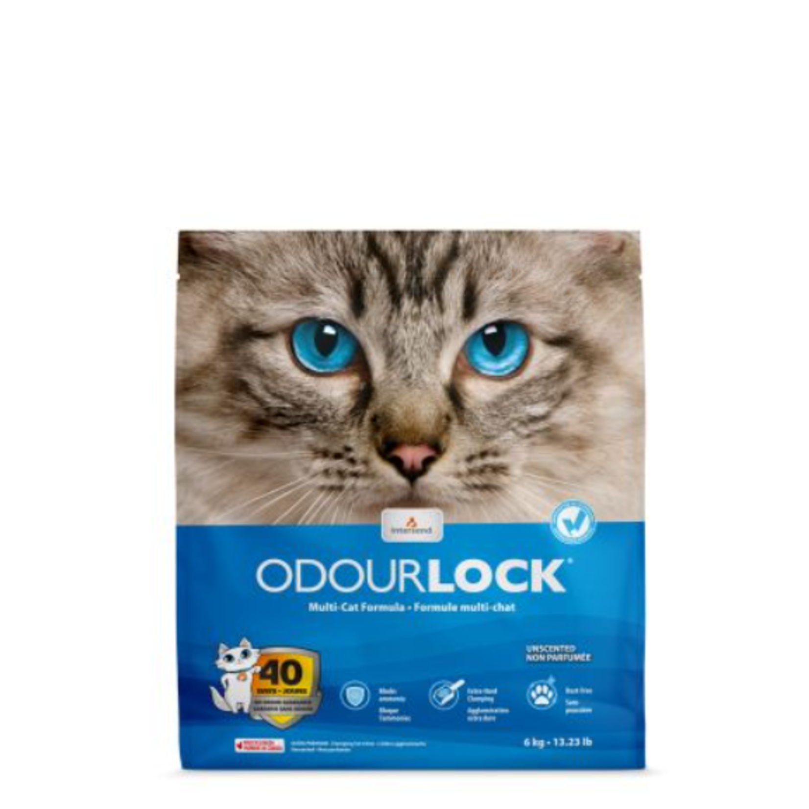 Intersand Odourlock - Clumping Litter - Unscented - 6 kg
