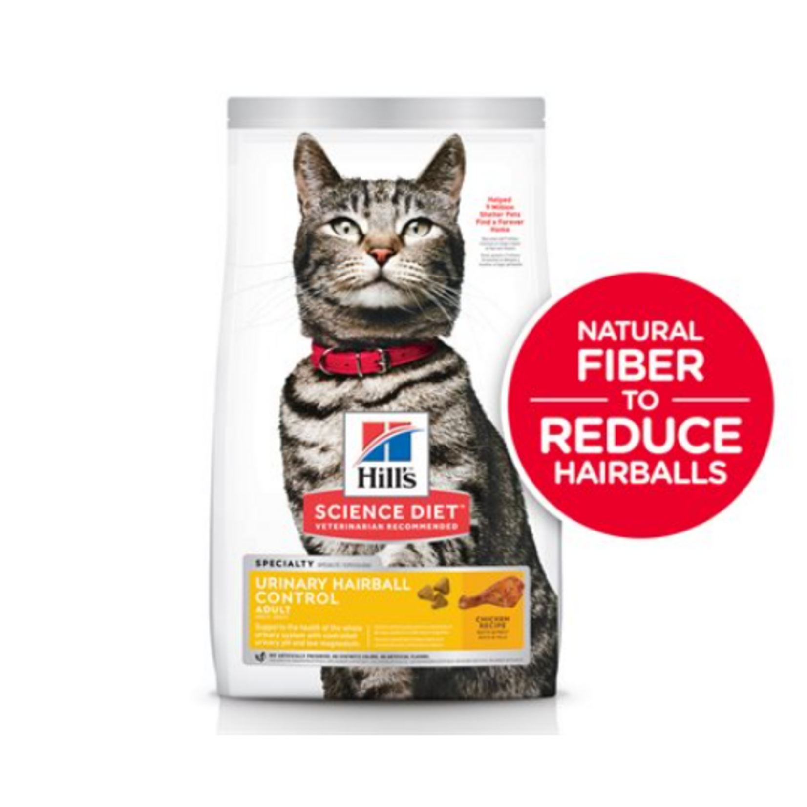 Hill's Science Diet Contrôle des troubles urinaires et des boules de poils - Poulet - 3,5 lbs