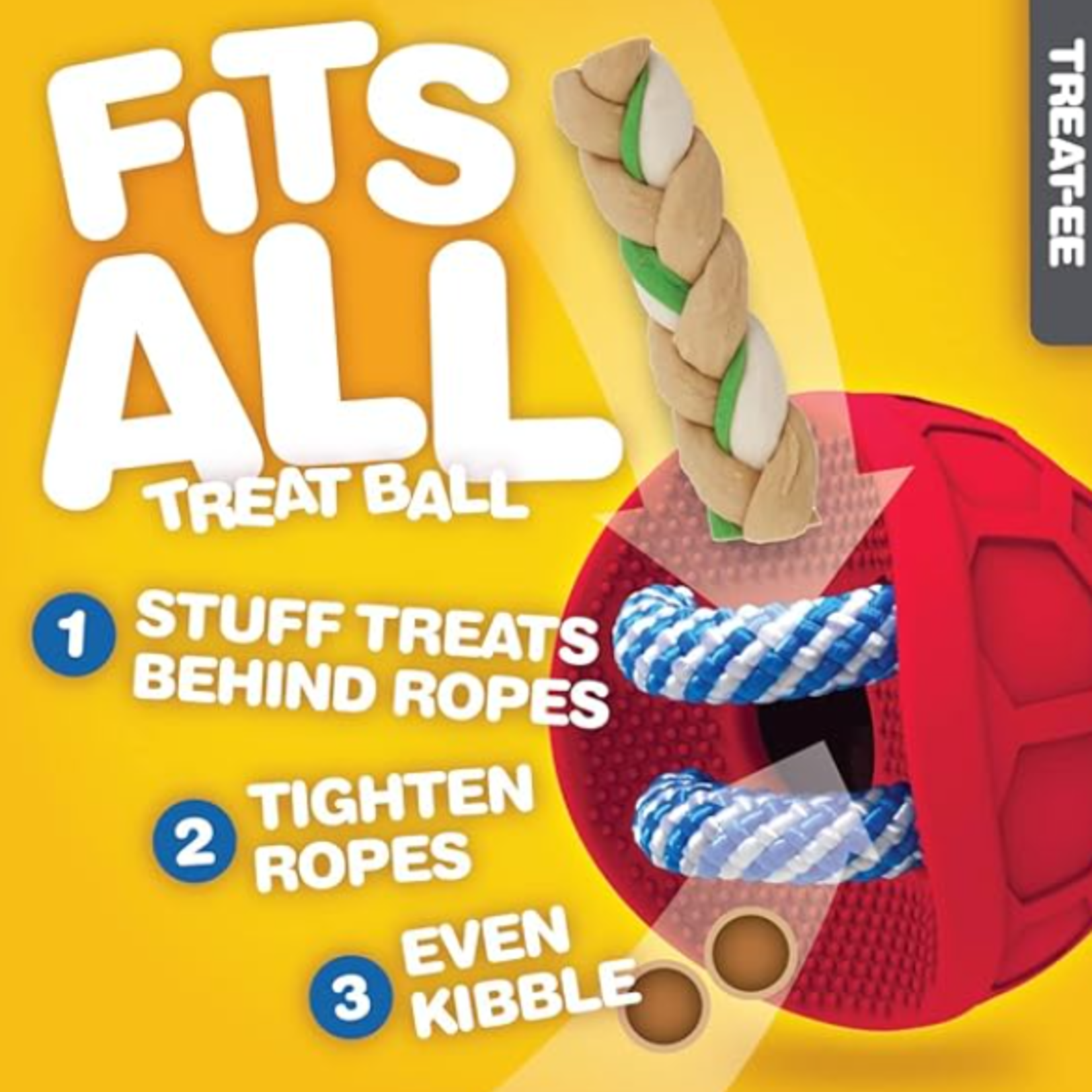 JW Fits All Treat Ball