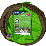 Ware Pet Nylon Fun Tunnel  - Width: 53.50 - Depth: 11.00 - Height: 11.00 in