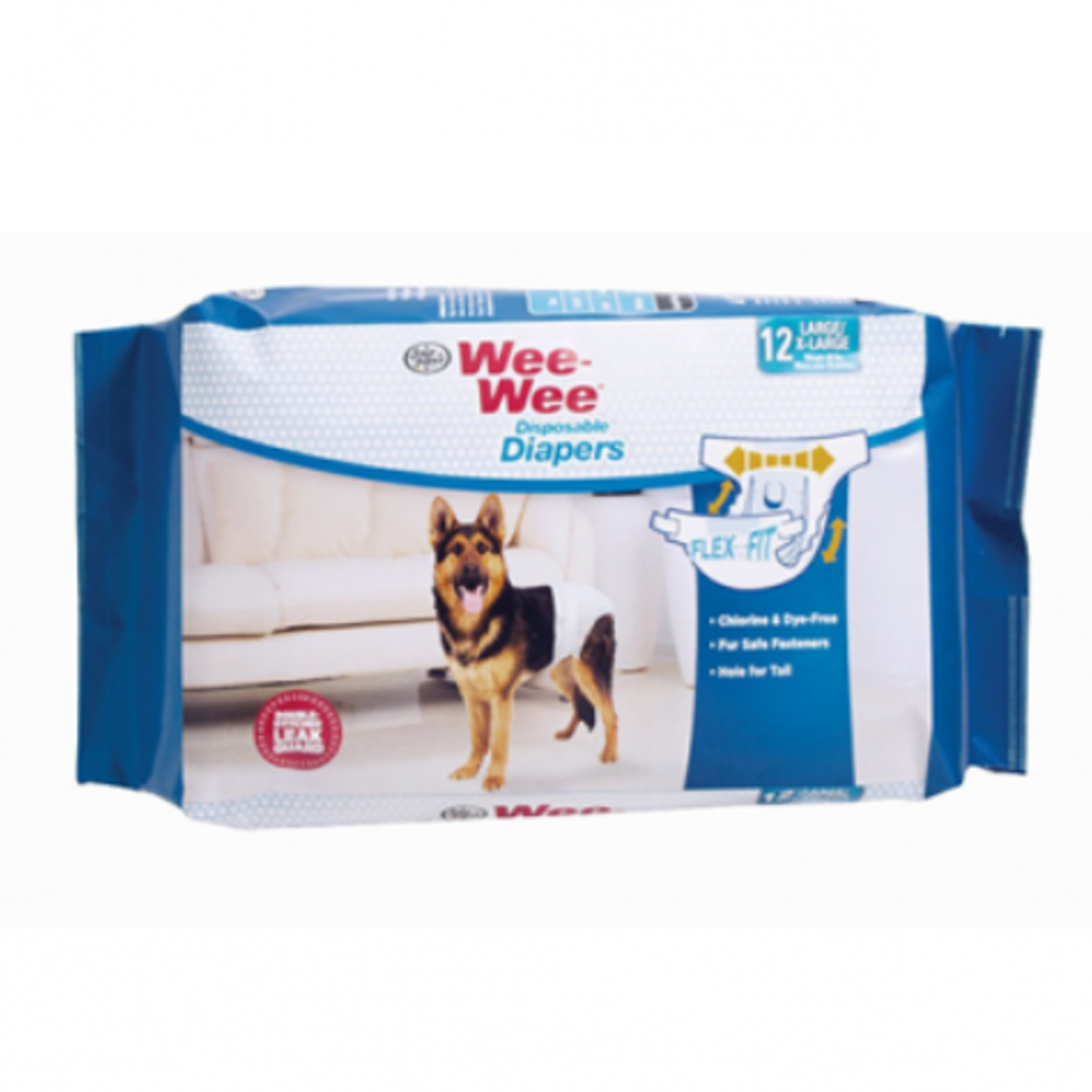 Four Paws Wee-Wee - Disposable Diapers - Large/Extra Large