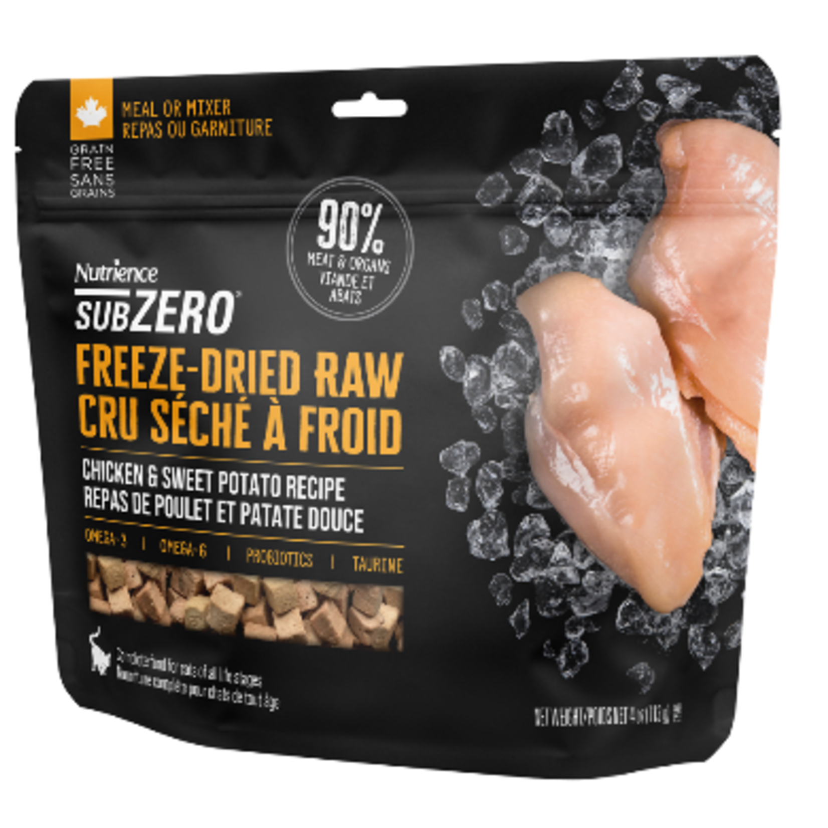Nutrience SubZero Freeze-Dried Raw Cat Food - Chicken & Sweet Potato Recipe - 113 g