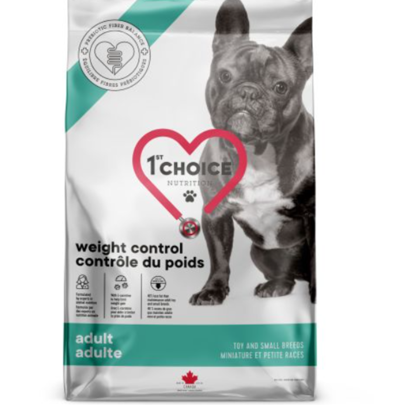 1st Choice Small Breed - Weight Control - Chicken - 9.9 lbs
