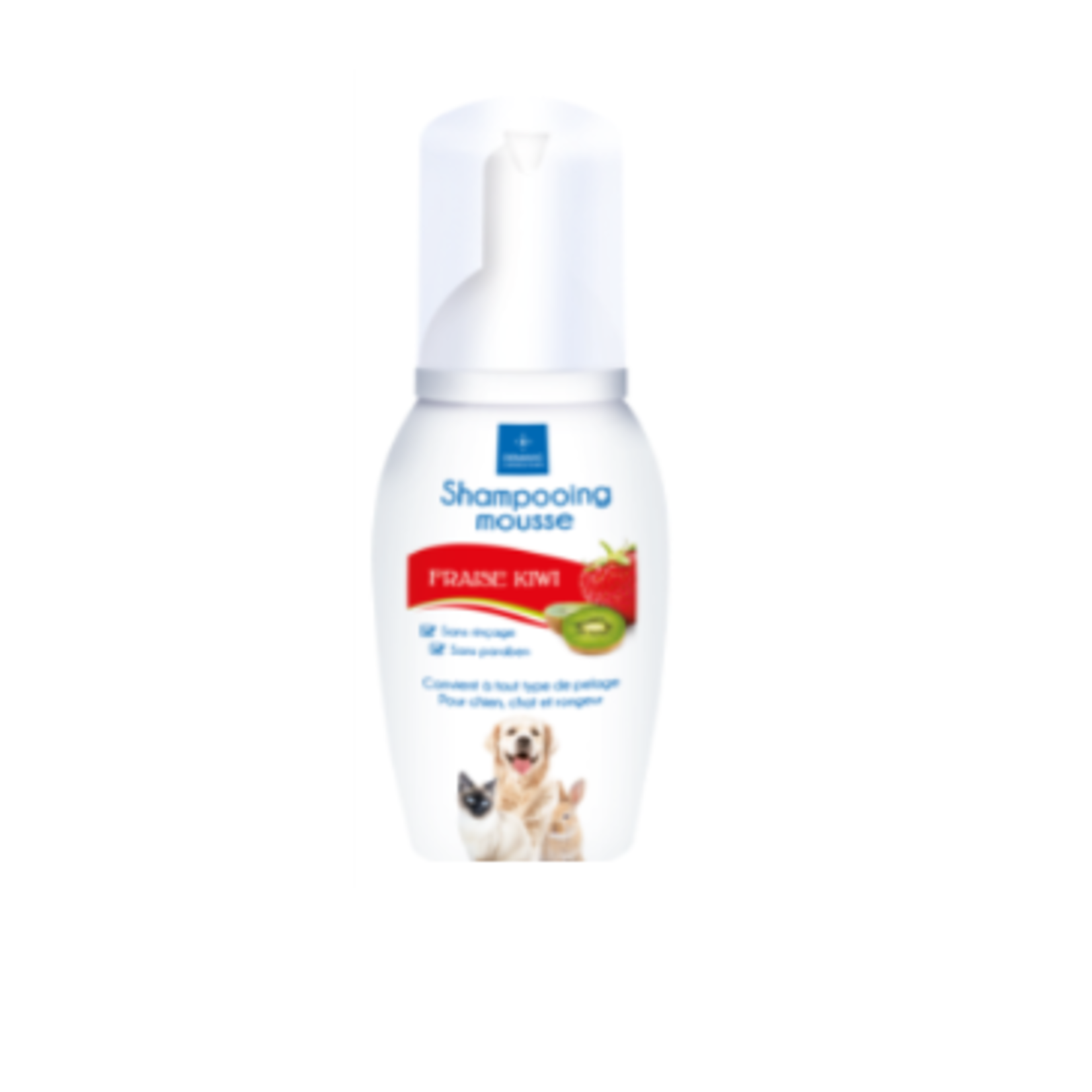 Demavic Shampooing Mousse - Fraise KIWi - 150 ml
