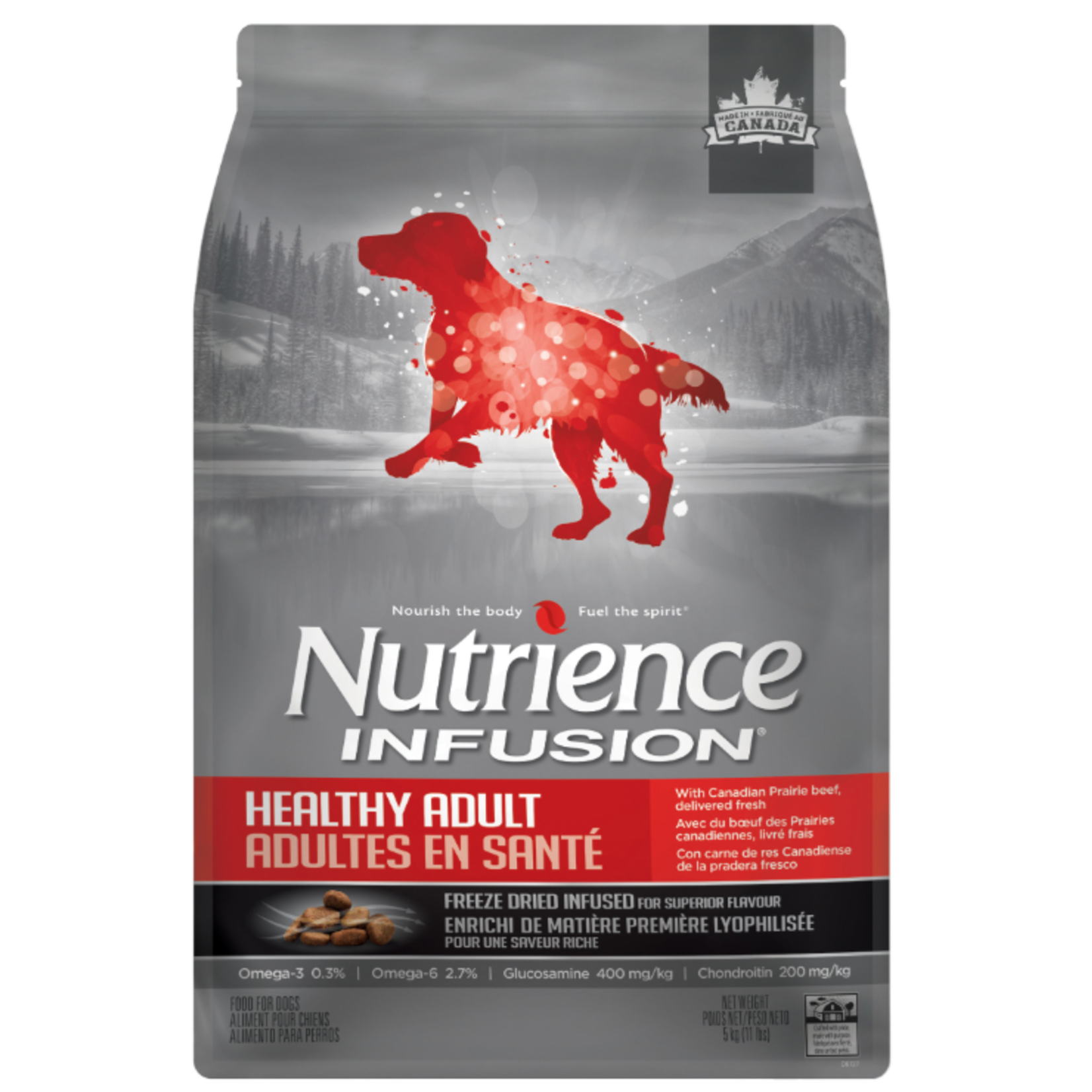 Nutrience Infusion - Adulte - Bœuf - 11 lbs
