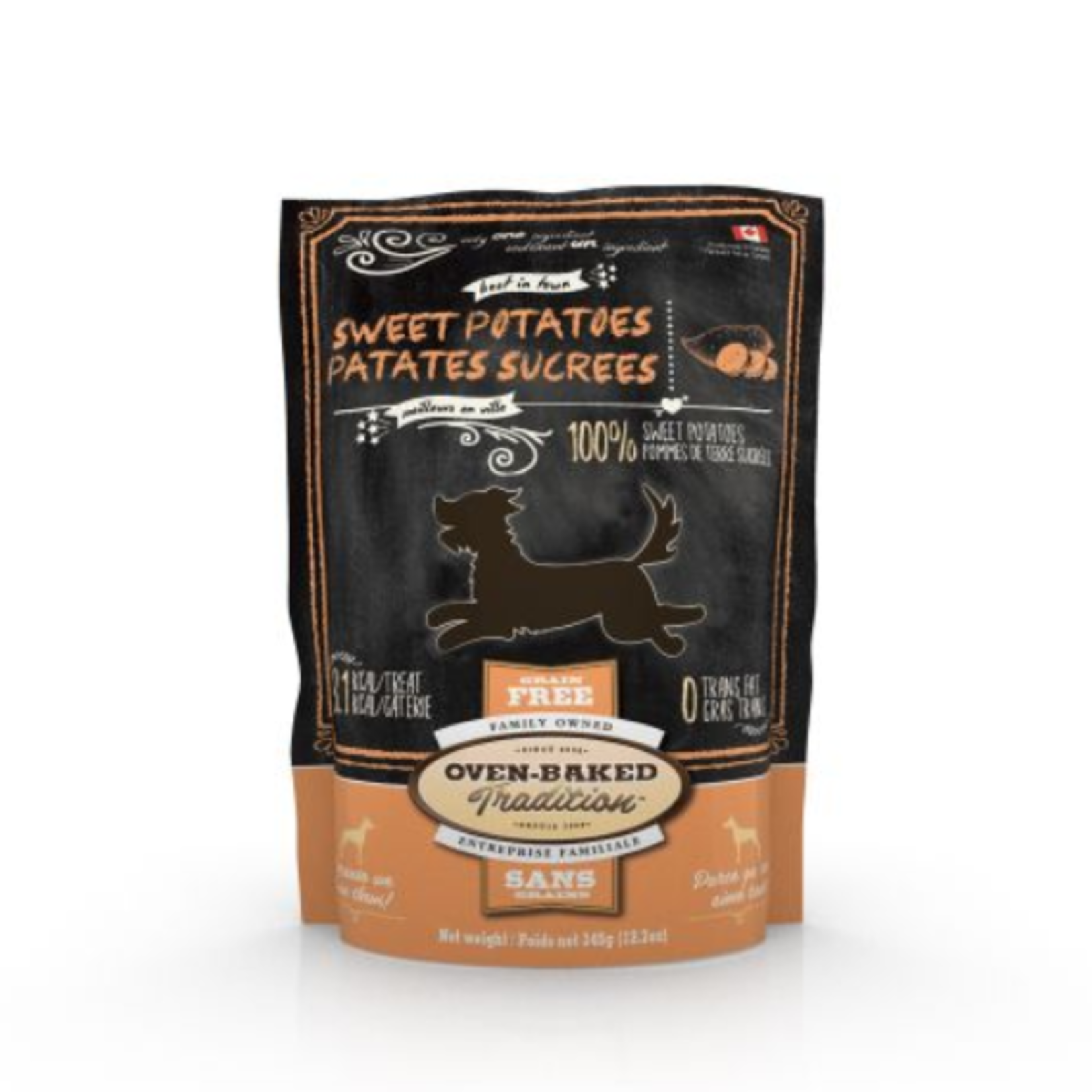 Oven-Baked Sliced ​​Sweet Potatoes - Grain Feree - 345 g