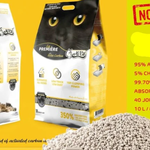 Demavic Mr Cat - Litière de bentonite et de charbon actif - 8 kg