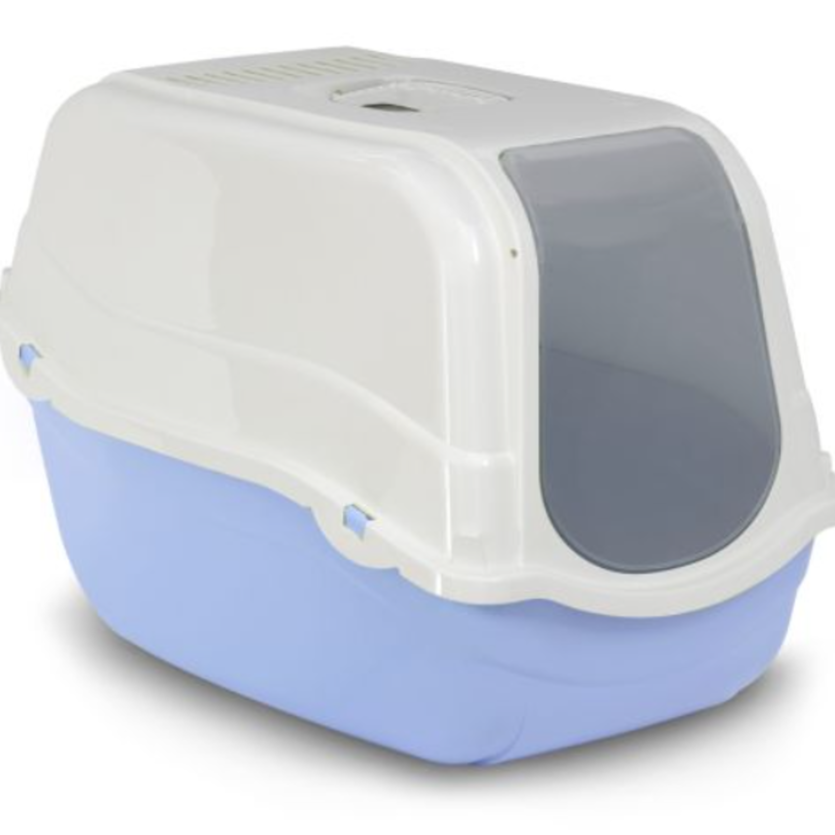 Bergamo Litter Box with Dome - Romeo - Azure Blue 57x39x41 cm