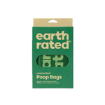 Earth Rated Sacs à crottes à poignée facile à nouer - Non parfumés - 120 unités