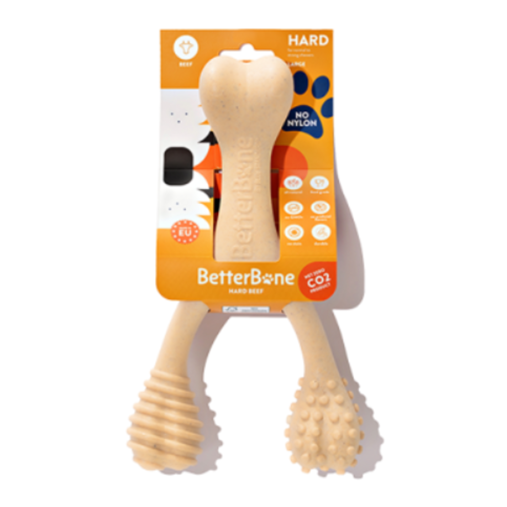 BetterBone Hard Density - Beef Flavor - All-Natural - For Strong & Aggressive chewers