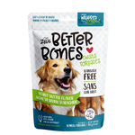 Zeus Better Bones - Saveur beurre de peanut - Torsades enrobées de poulet - 10 unités