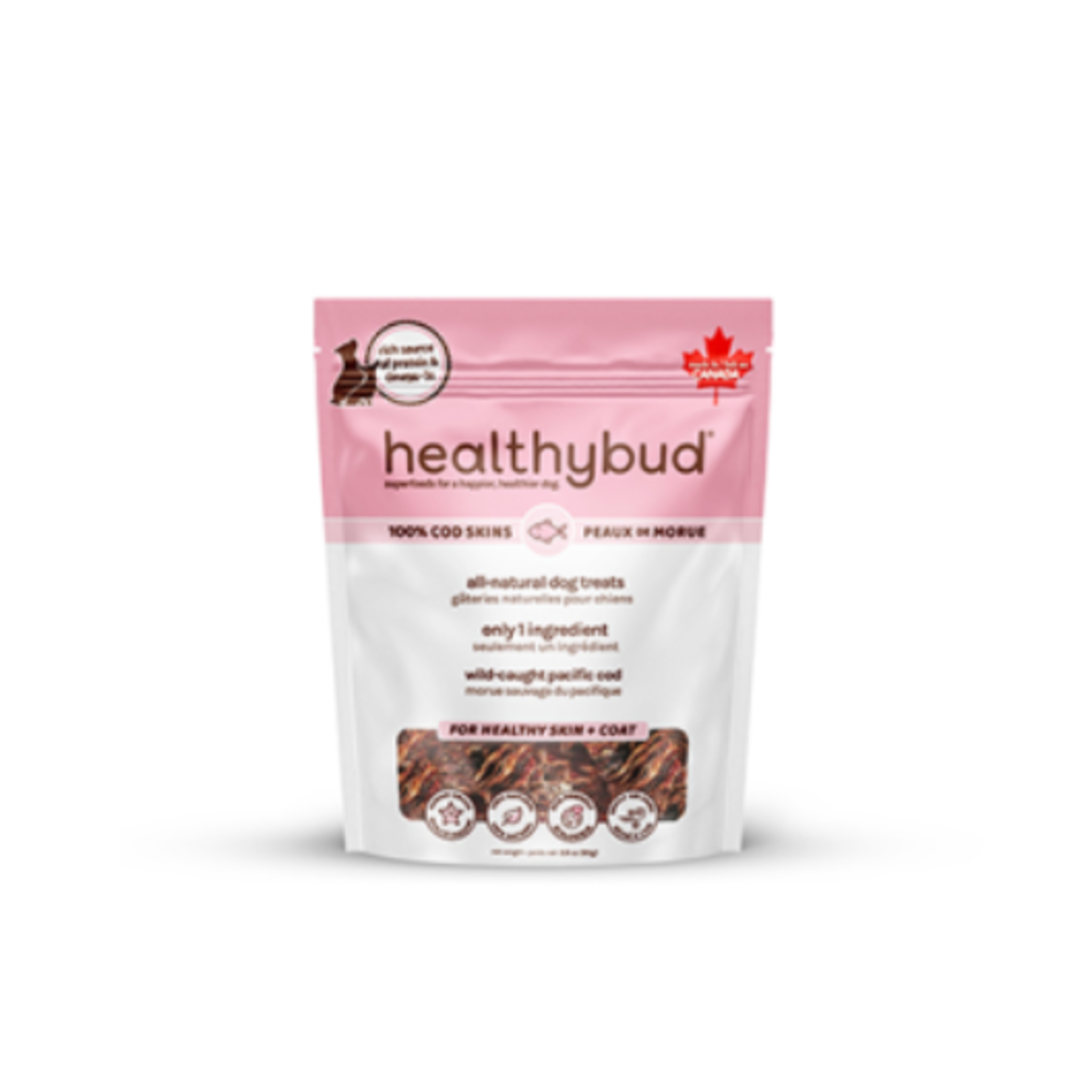 Healthybud Cubes de peau de morue - 80 g