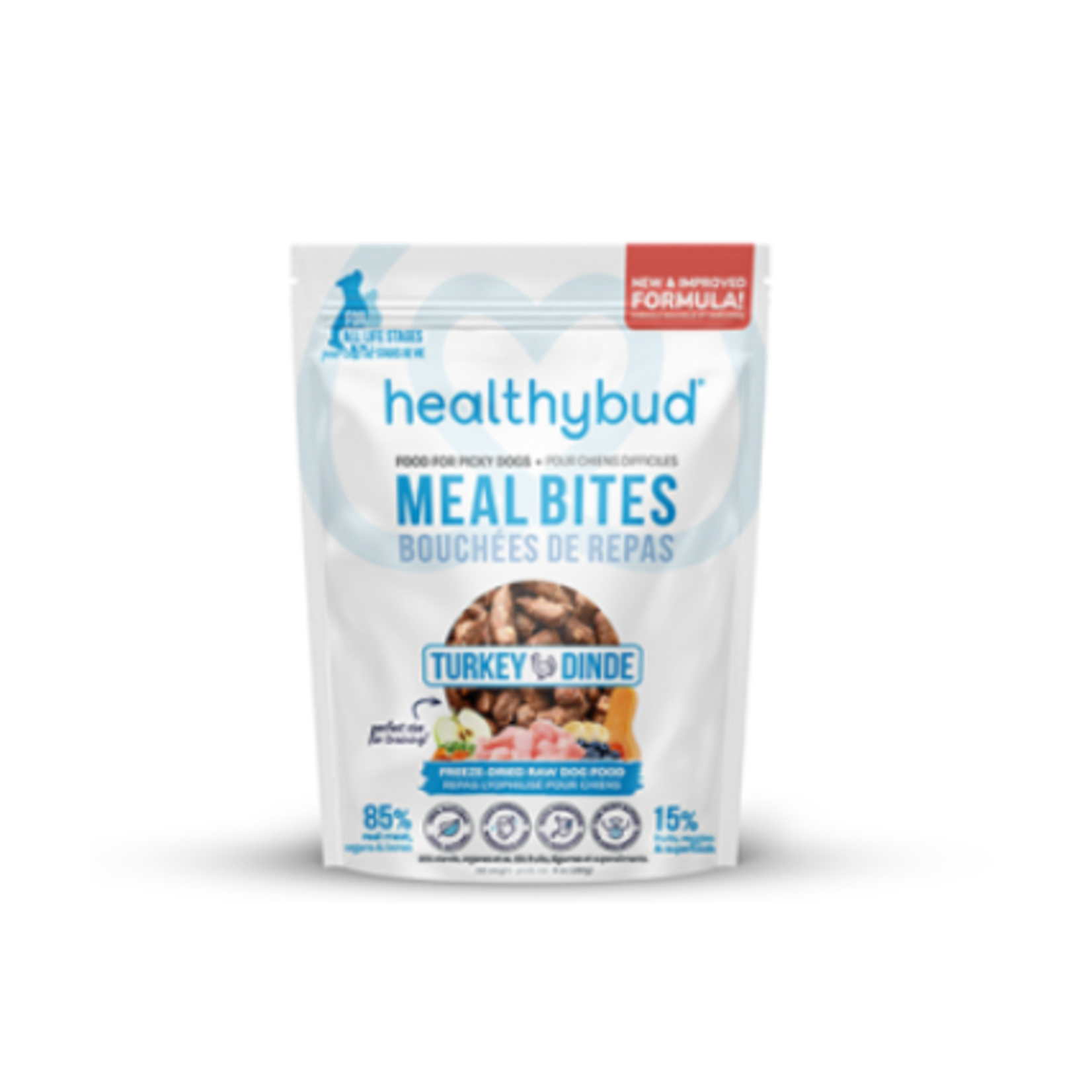 Healthybud Un repas lyophilisé complet et équilibré - Bouchées de repas - 397 g