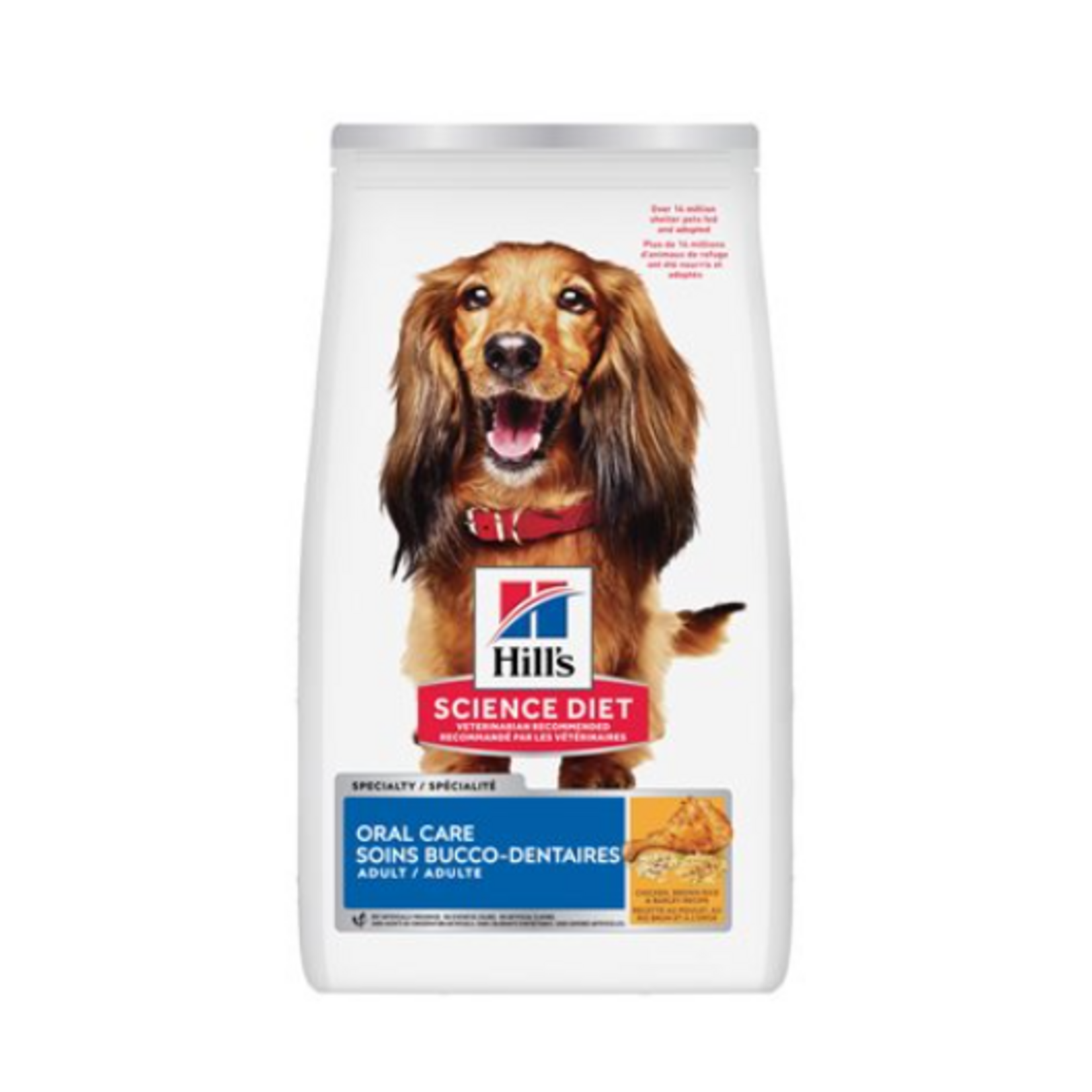 Hill's Science Diet Oral Care - Chicken Rice & Barley - Adult - 28.5 lbs