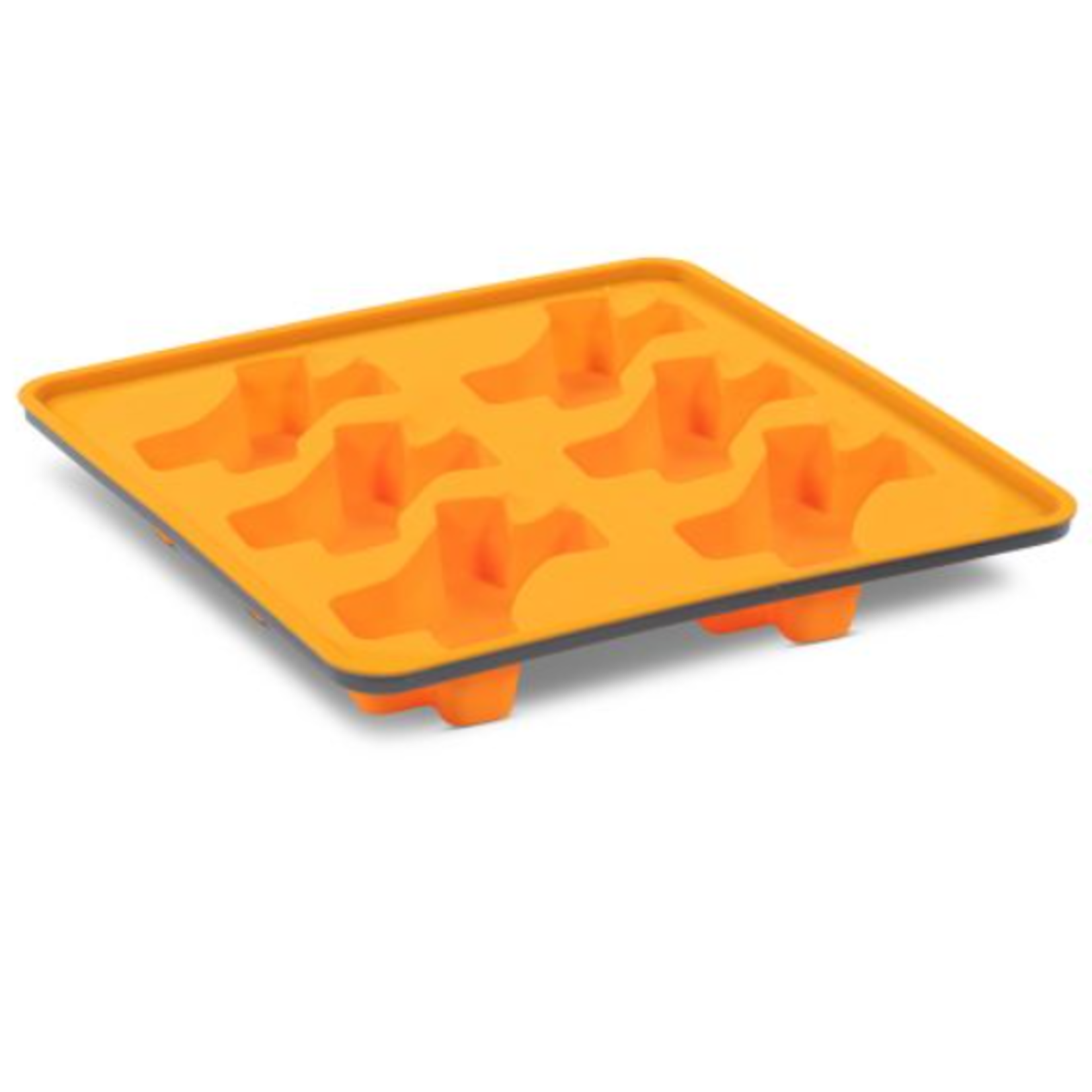 Messy Mutts Moule à sucettes glacées - En silicone - Avec cadre