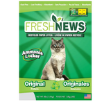 FreshNews Litière en papier recyclé – 12 lbs