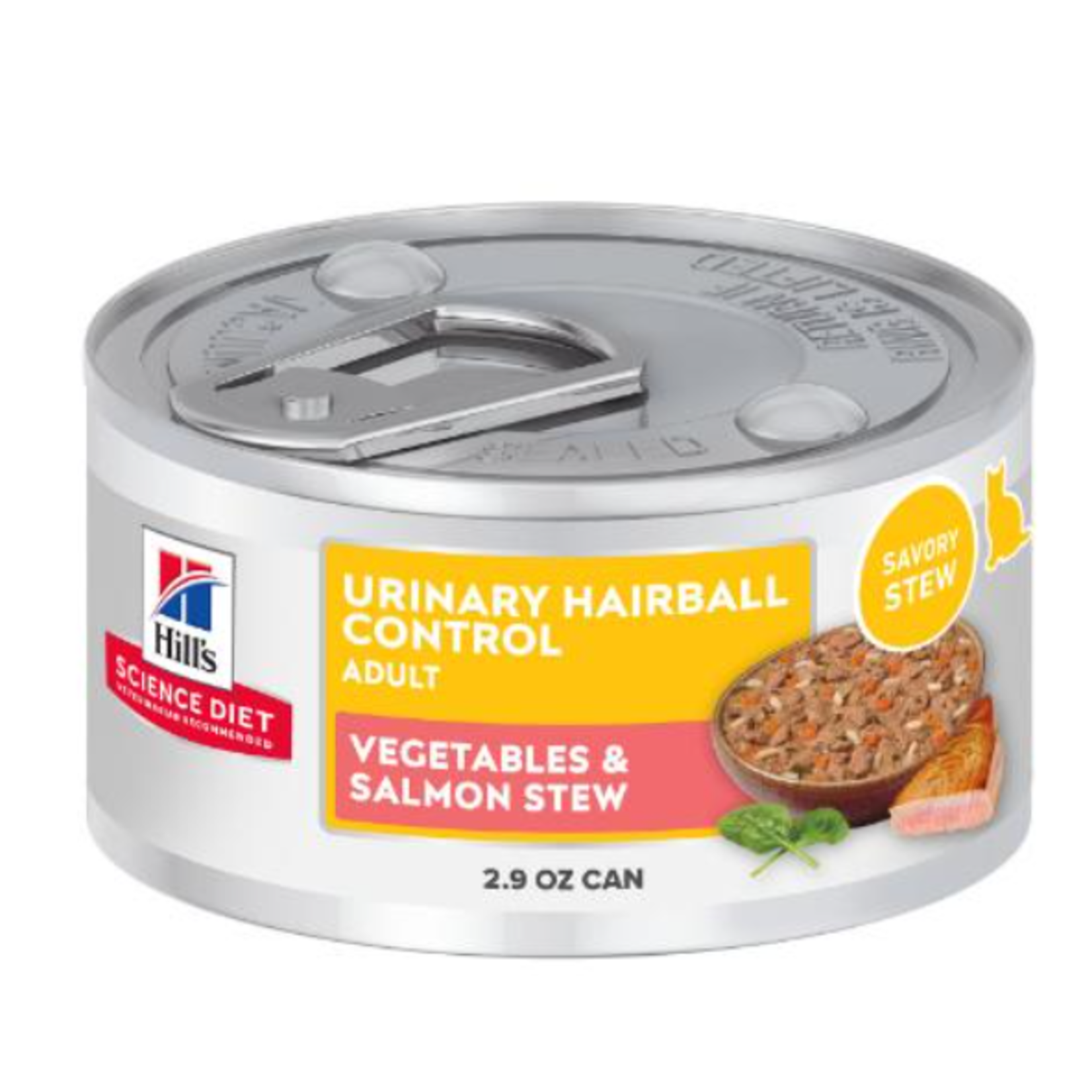 Adult - Urinary - Hairball Control - Vegetable and Salmon Stew - 2.9 oz